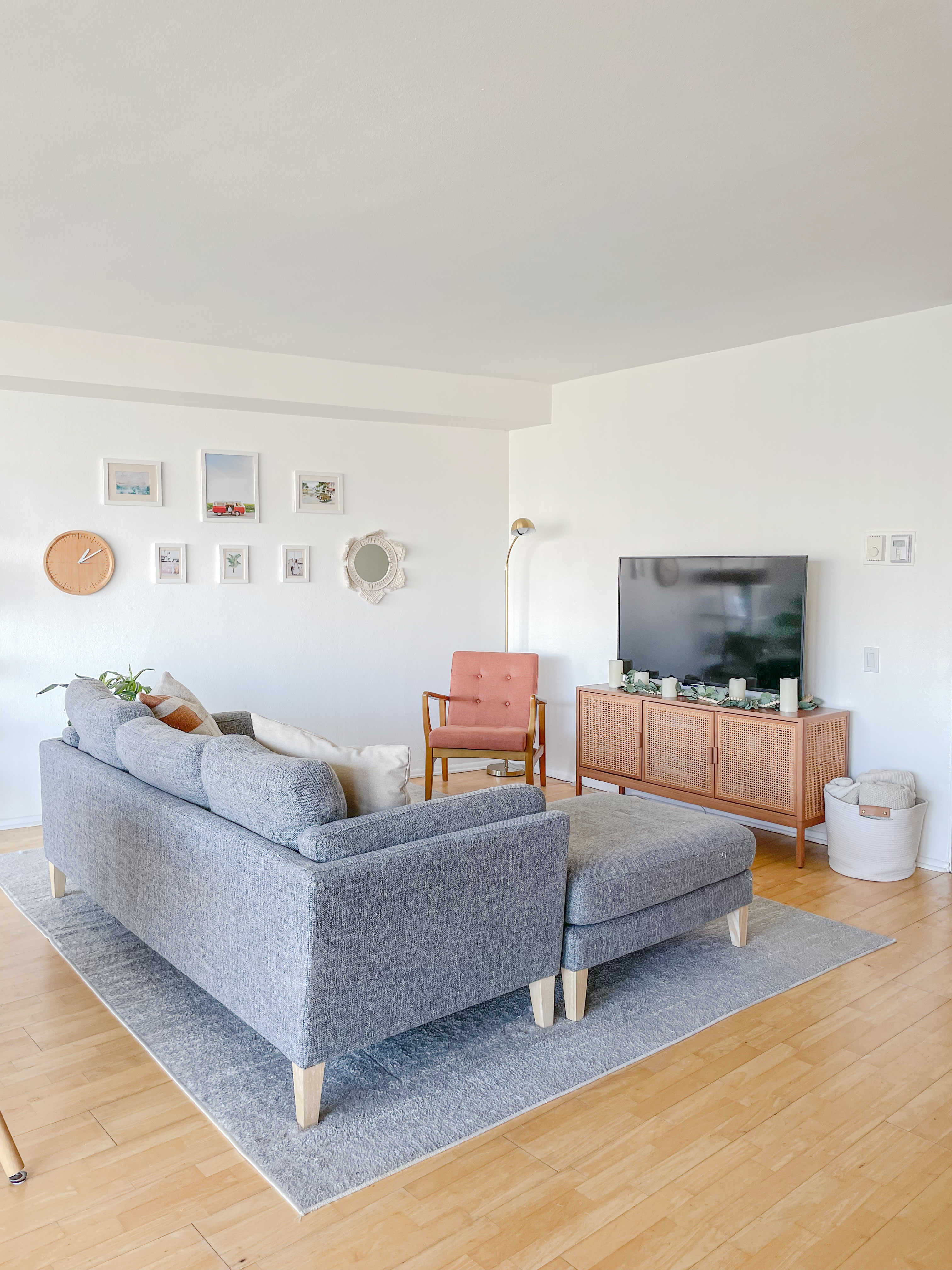 Here's You Might Consider Floating Furniture, Even in a Small Space | Apartment Therapy