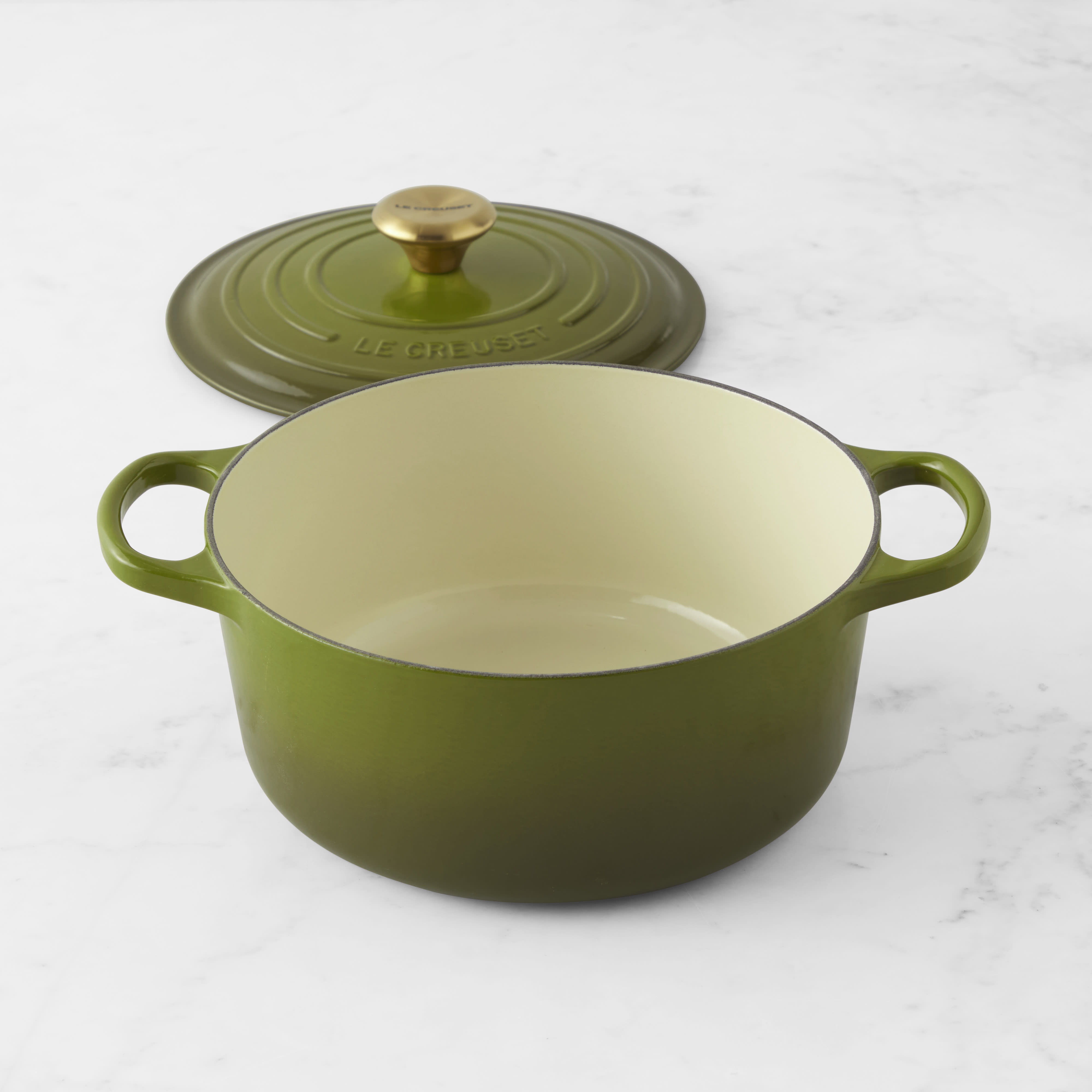 Le Creuset Launched a New Olive Cookware Color