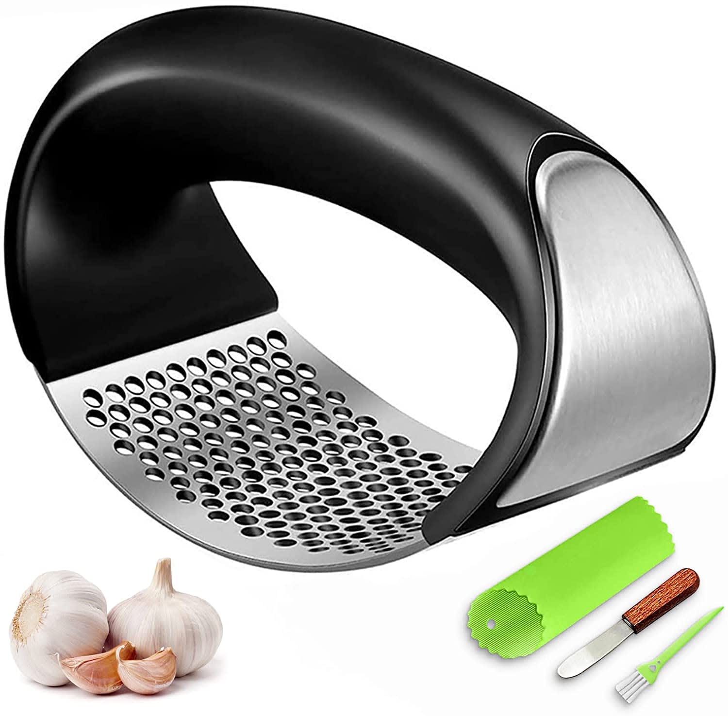 Review of #ZULAY KITCHEN Garlic Press Rocker Set by Daniel, 9 votes