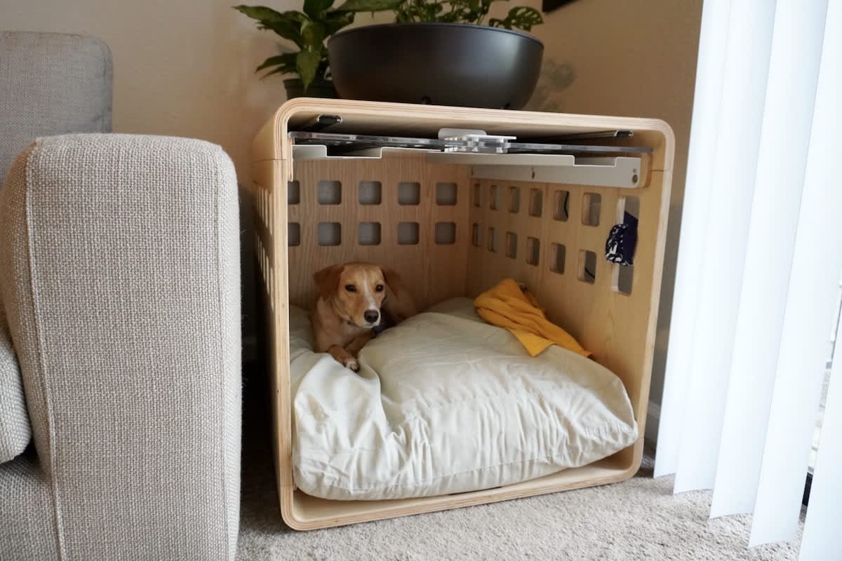Fable, A Stylish Dog Crate & Furniture In One
