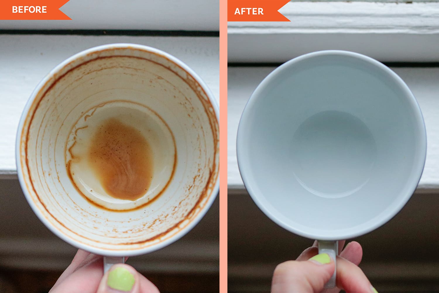 How To Remove Coffee Stains From Your Mugs