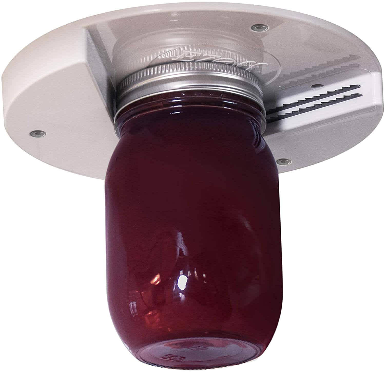 This Jar Opener Will Take The Elbow Grease Out Of Opening Stubborn Lids