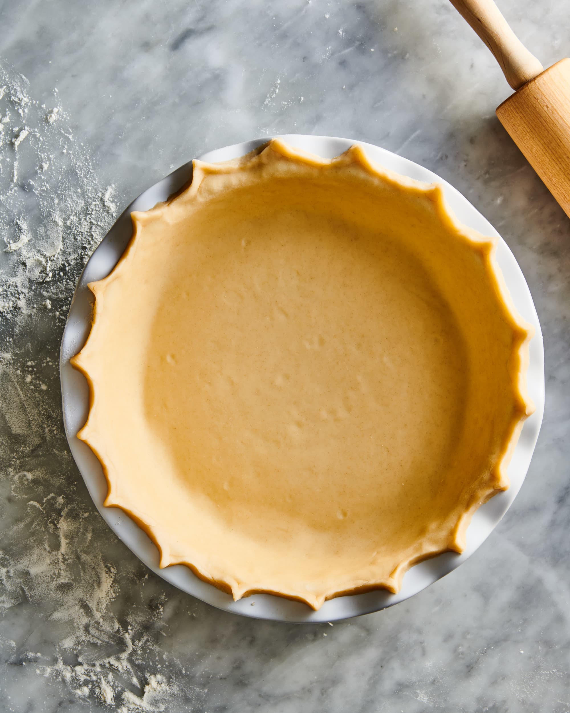 How to fix a cracked pie crust -- before & after baking