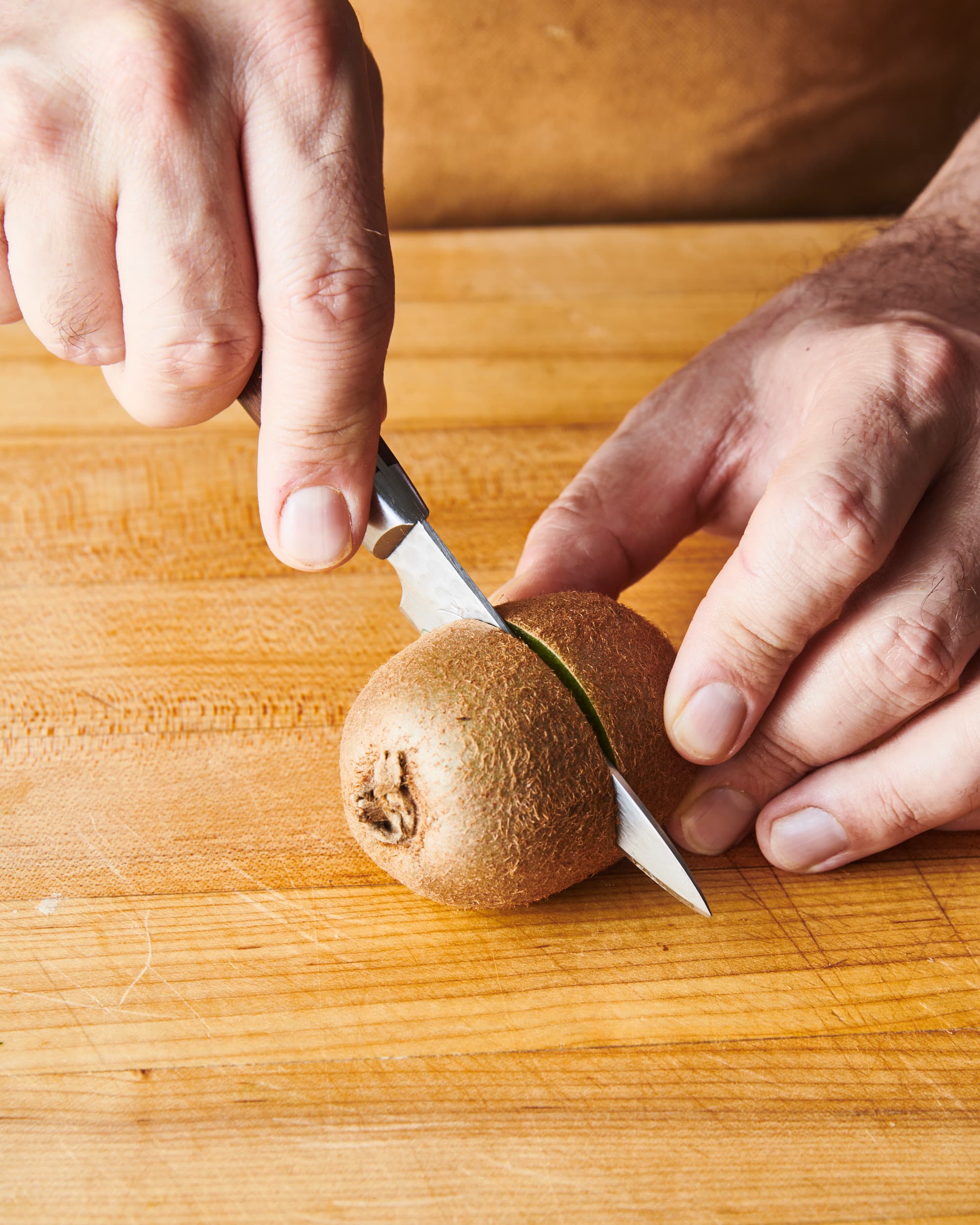 How To Cut A Kiwi  2 Easy Methods To Remove The Skin • A Sweet Pea Chef