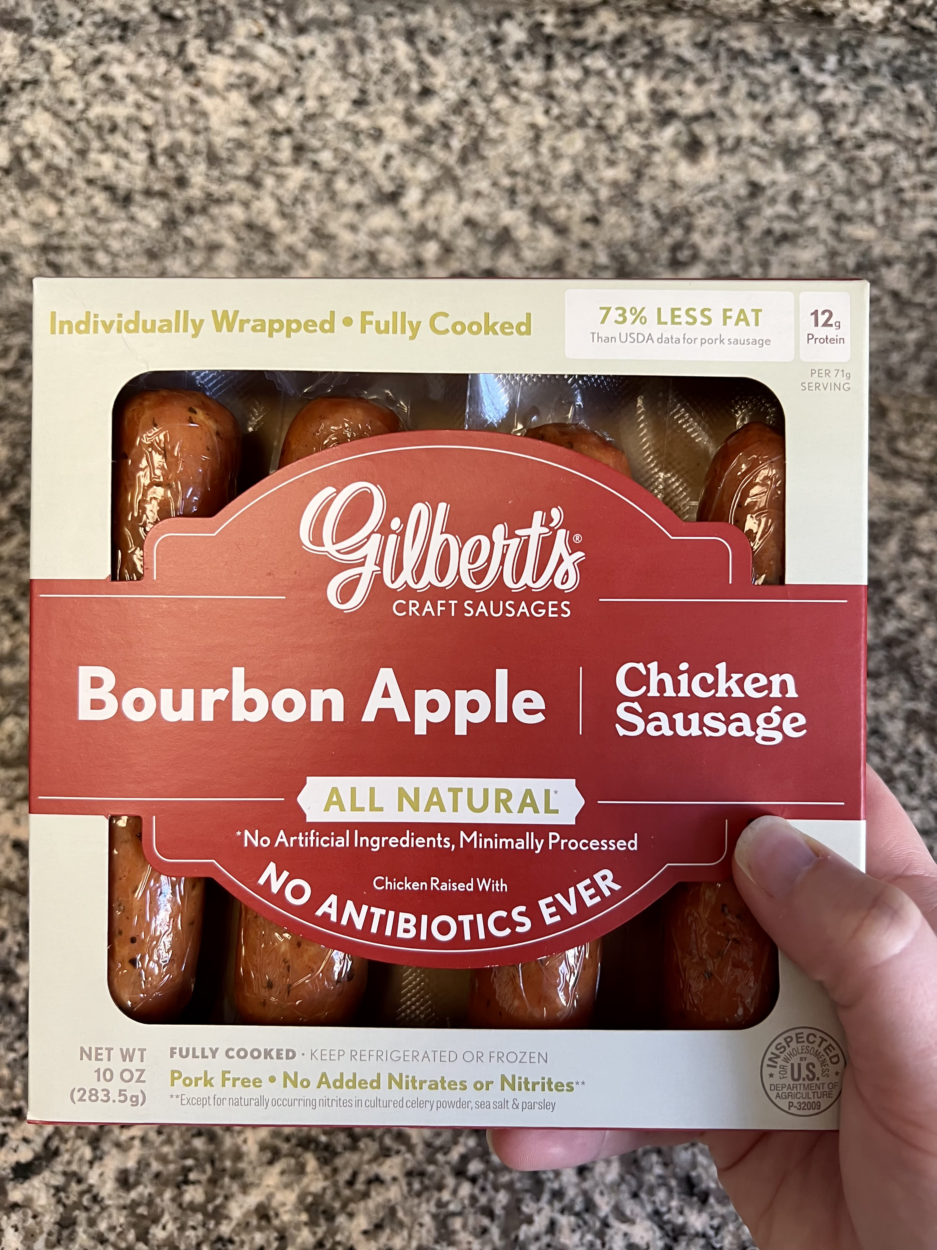 Gilbert's 2024 chicken sausage