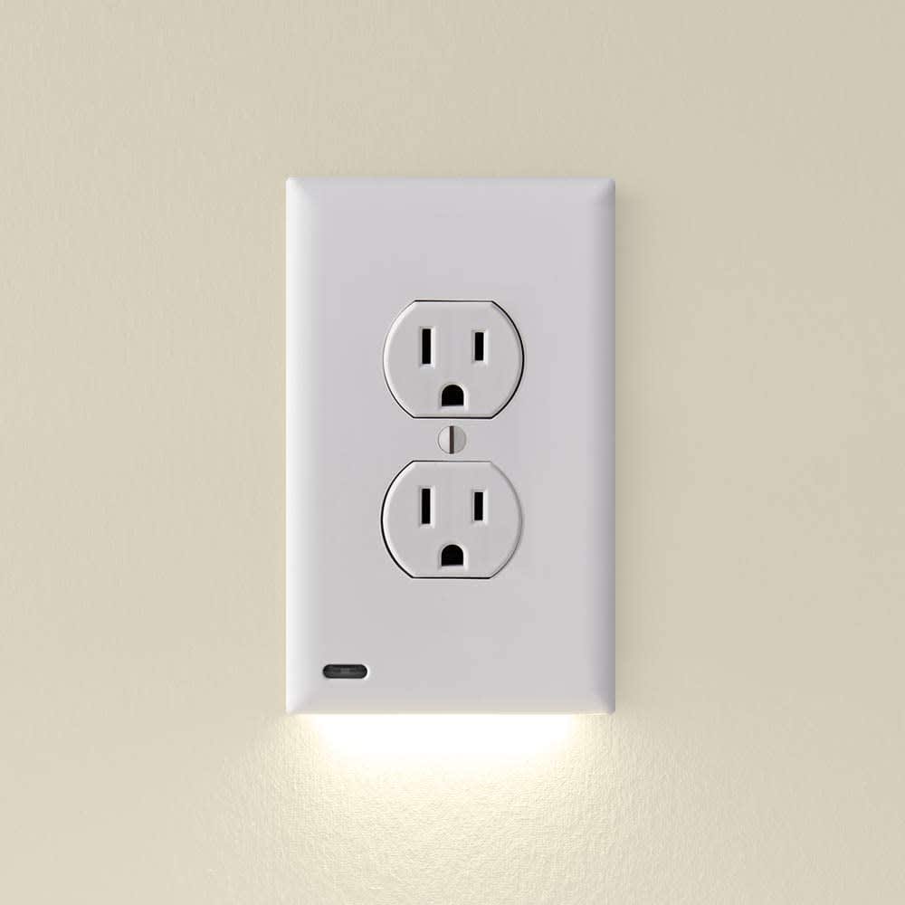 snap light outlet cover