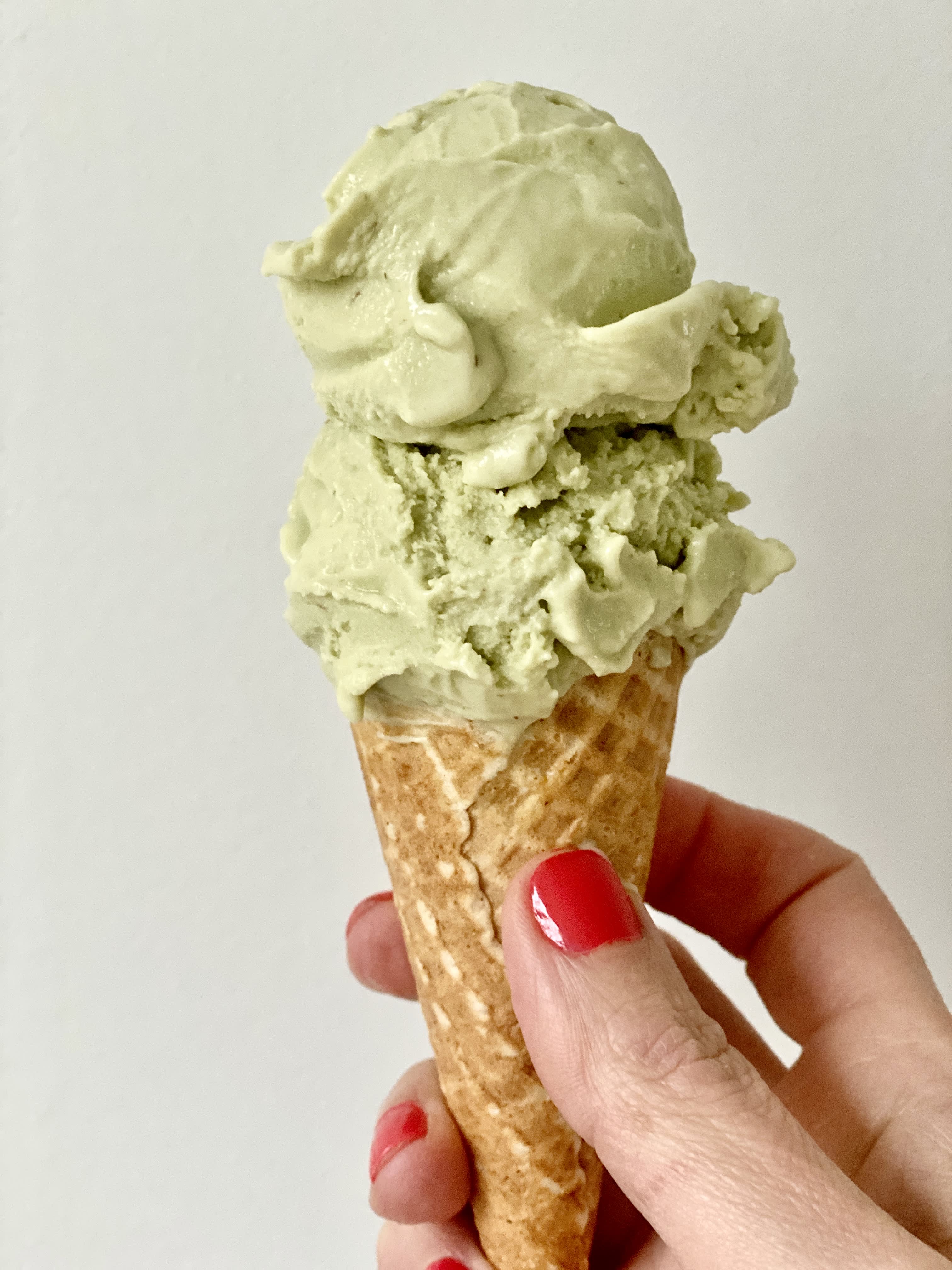 Avocado Ice Cream Recipe Creamy Refreshing The Kitchn