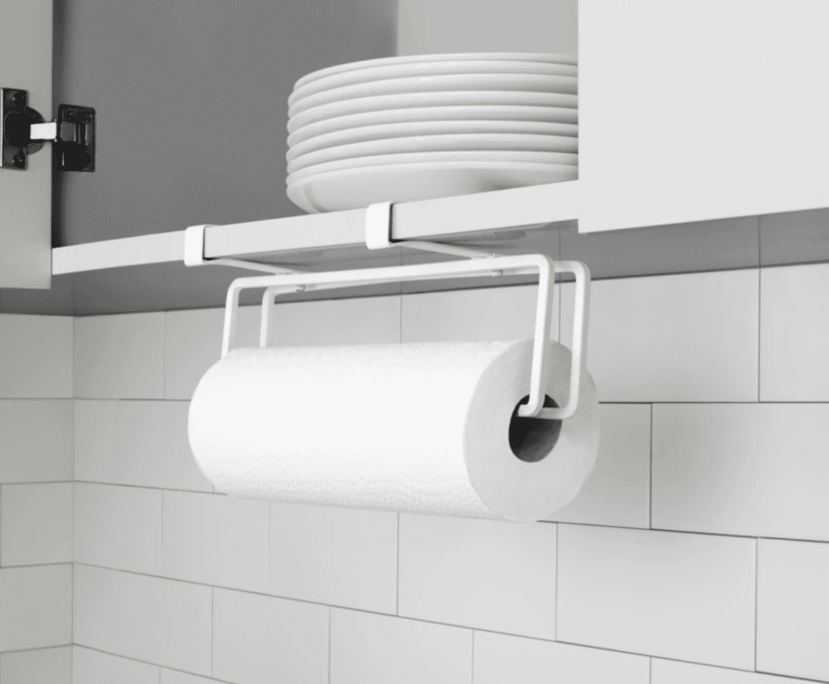 This Sleek Umbra Paper Towel Holder Cleared Up My Countertop Clutter