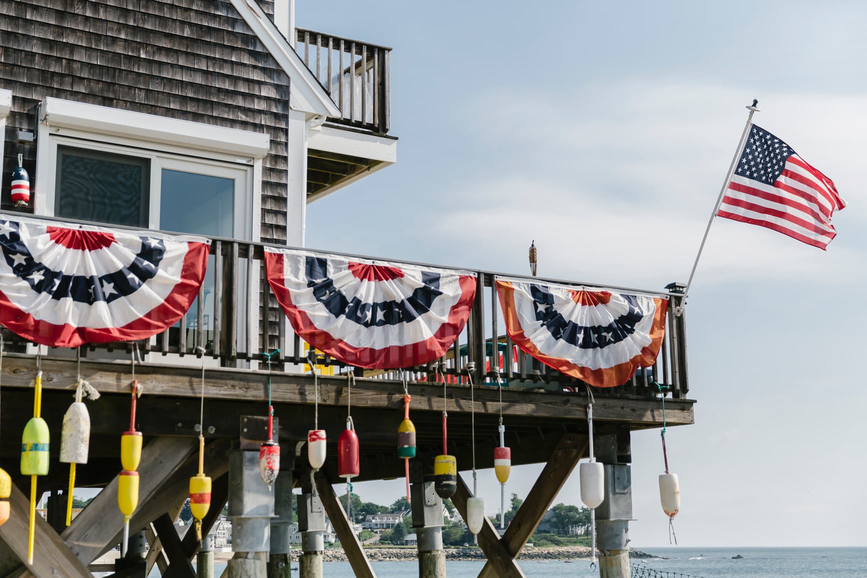 The History Behind the Red, White, and Blue Bunting You See in