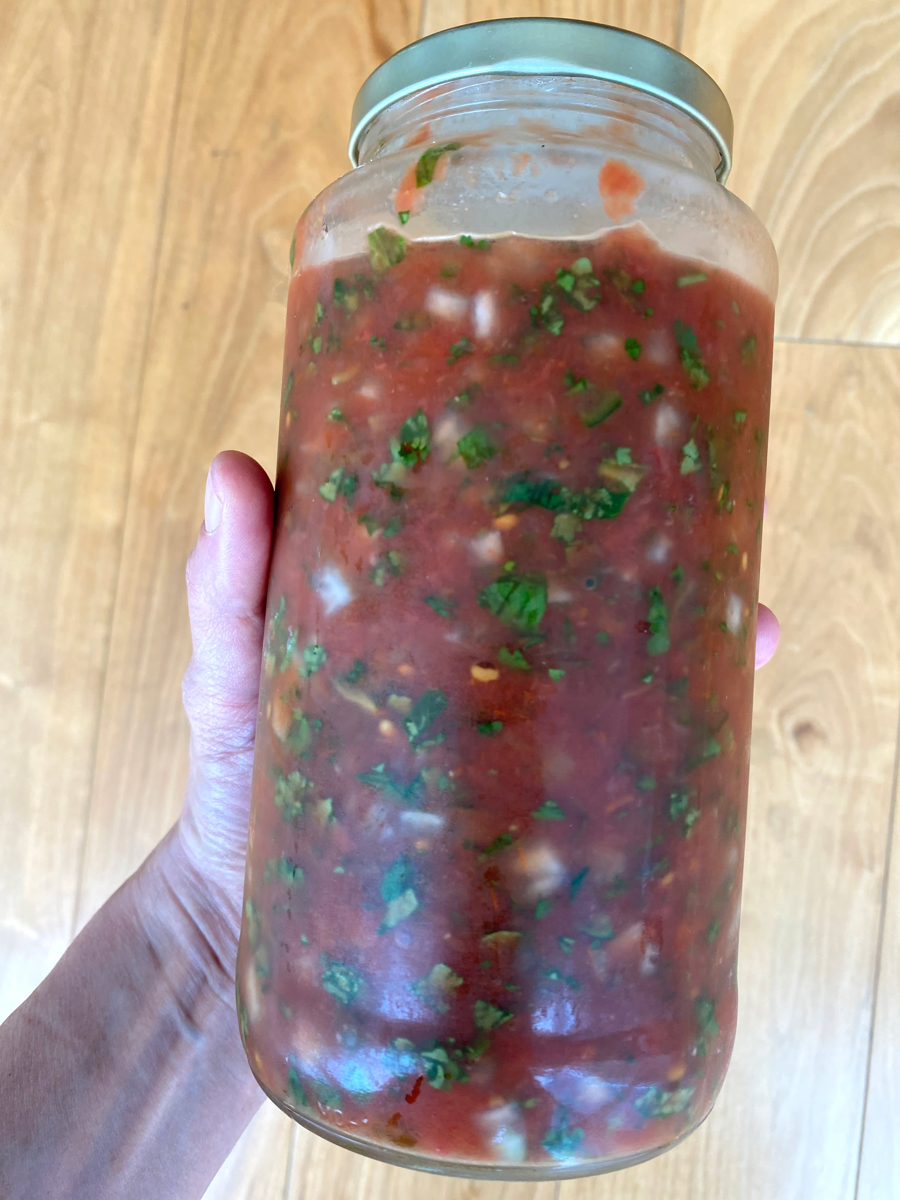 Fast and fresh raw blender salsa - Luvele US