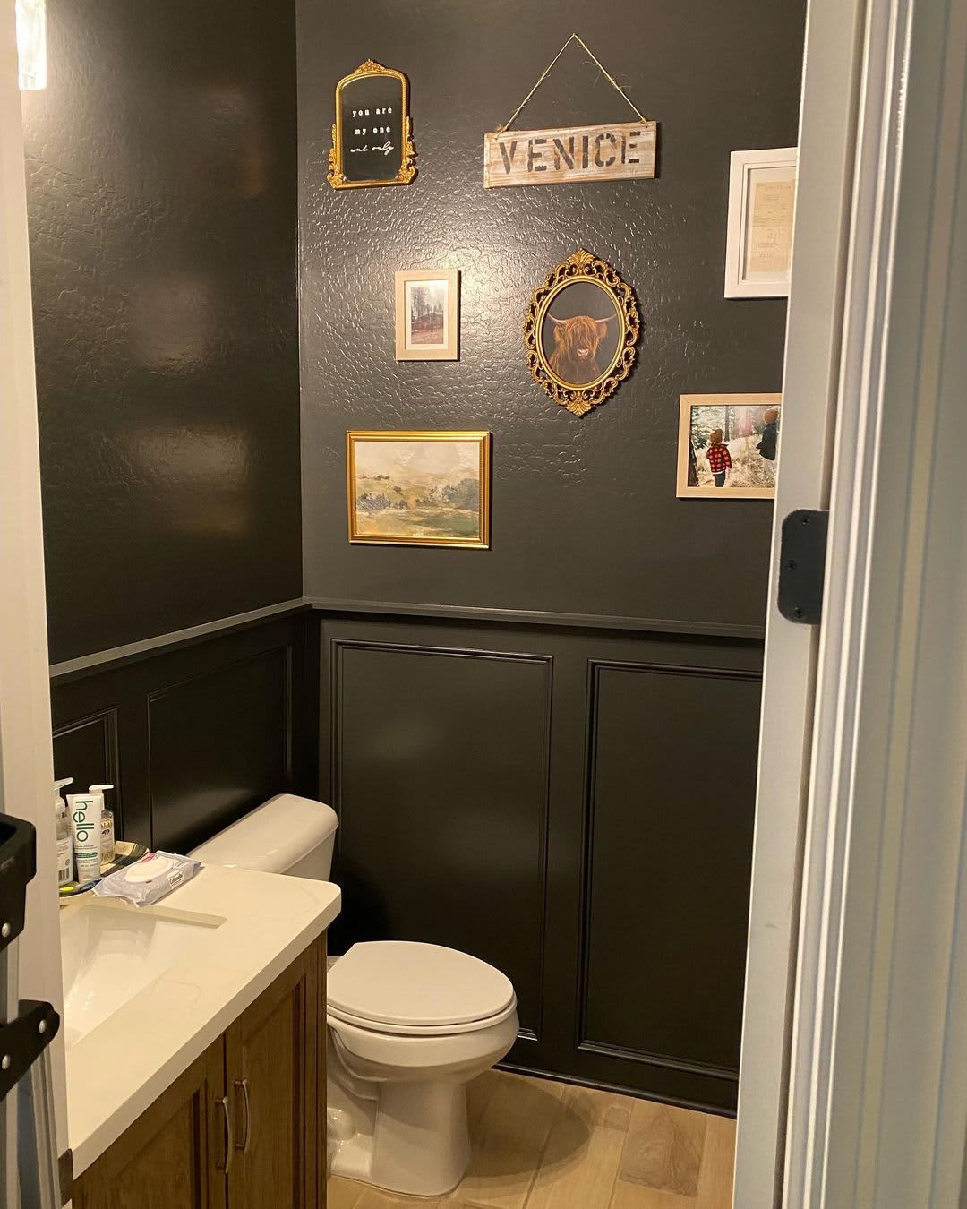 tiny half bathroom ideas