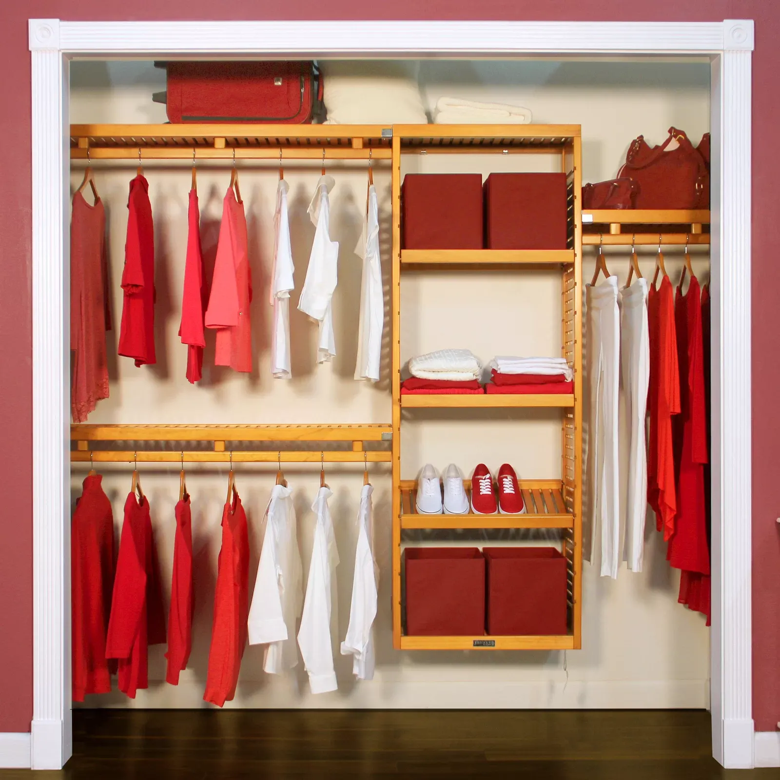 A Designer's Trick for Creating DIY Closet Shelving That Won't