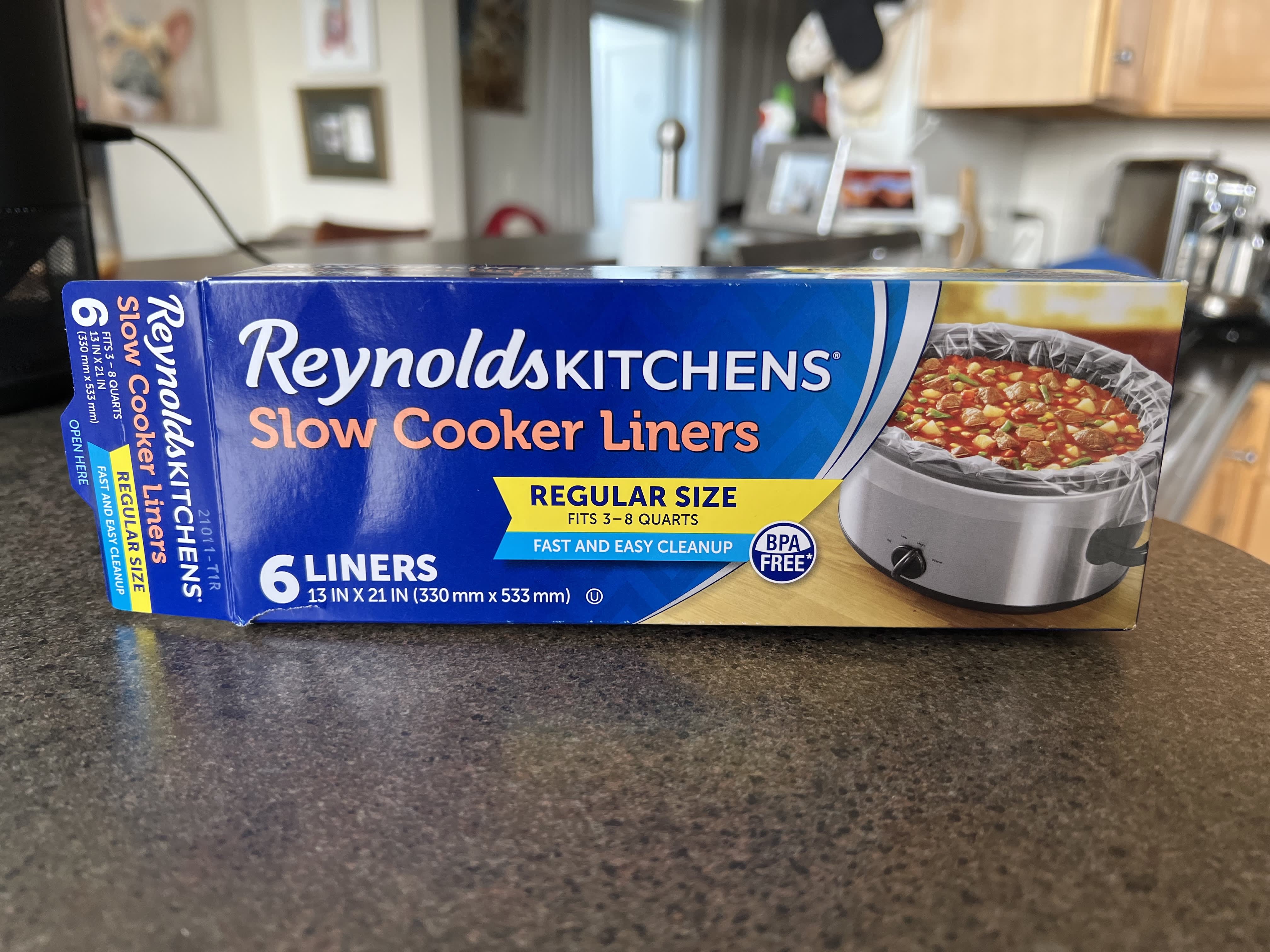Reynolds Kitchens Slow Cooker Liners (Regular size, 6 Count)