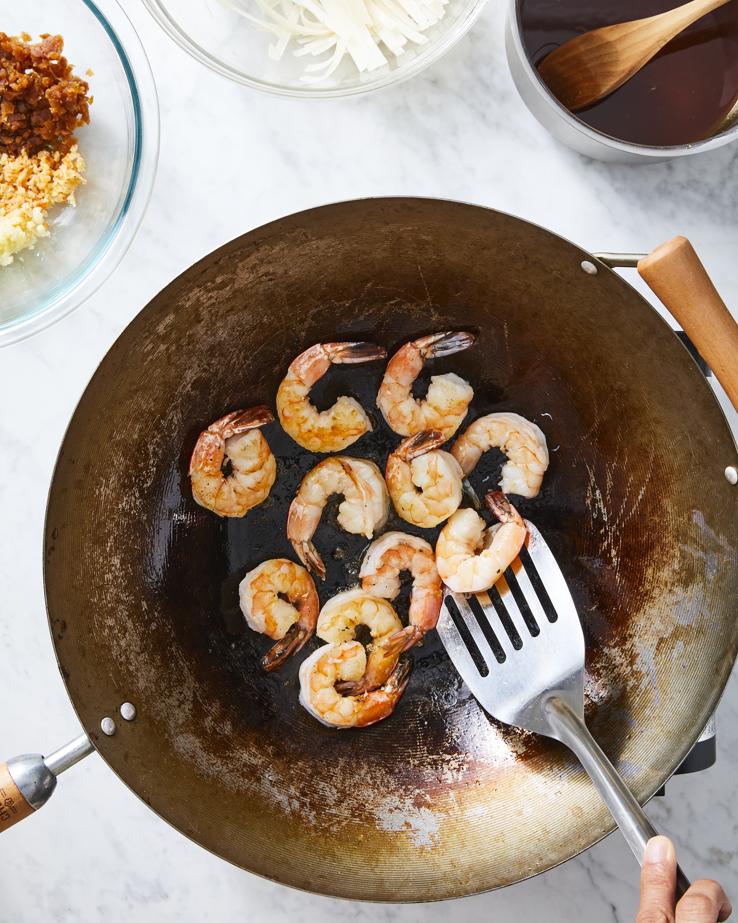 Pad Thai Shrimp Burgers - Closet Cooking