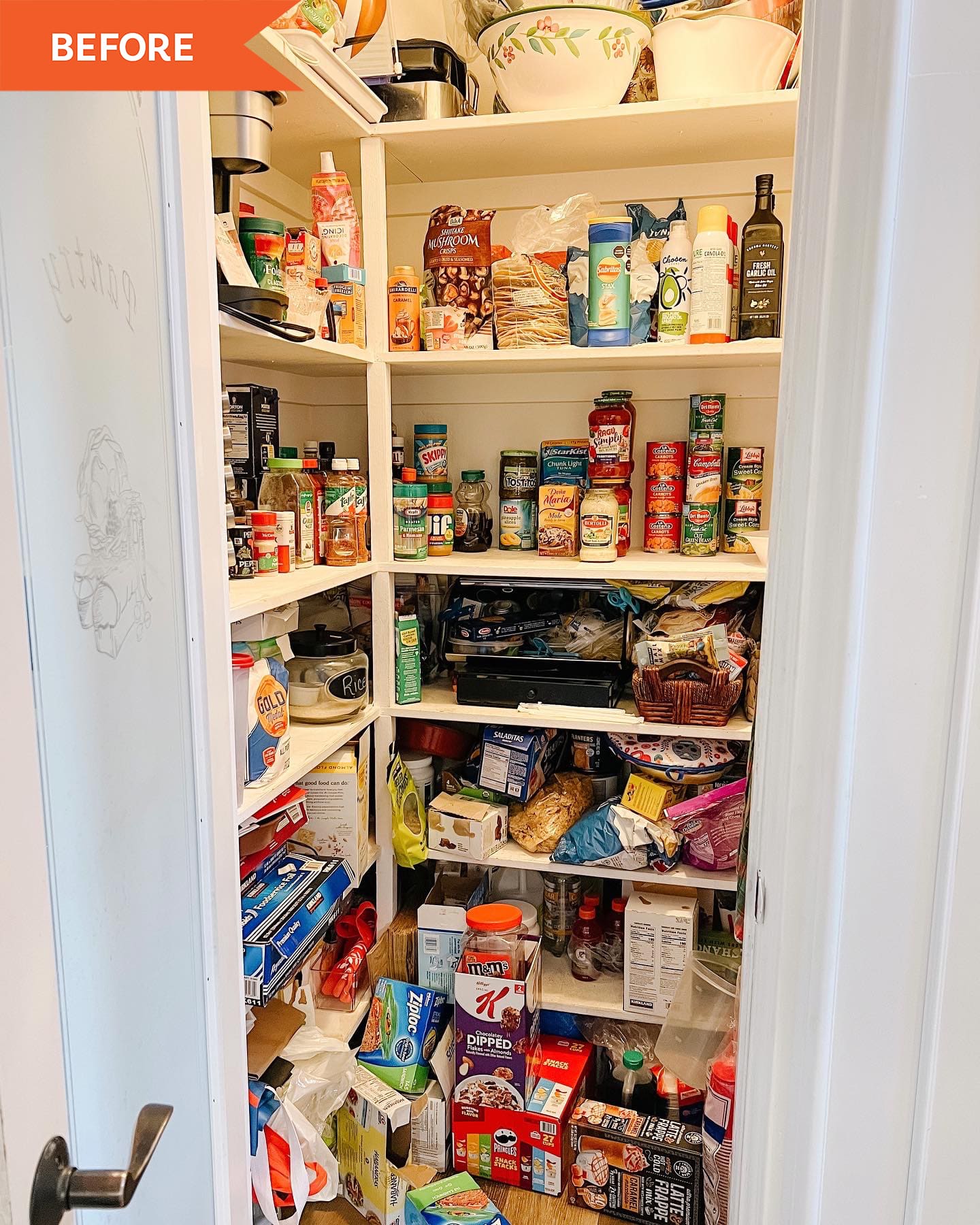 Storing Appliances in a Pantry - Declutter in Minutes