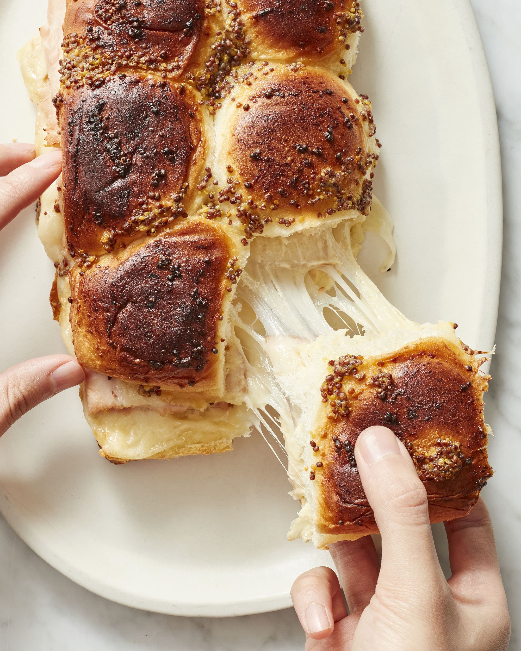 Turkey Sliders with Cheese - Little Sunny Kitchen