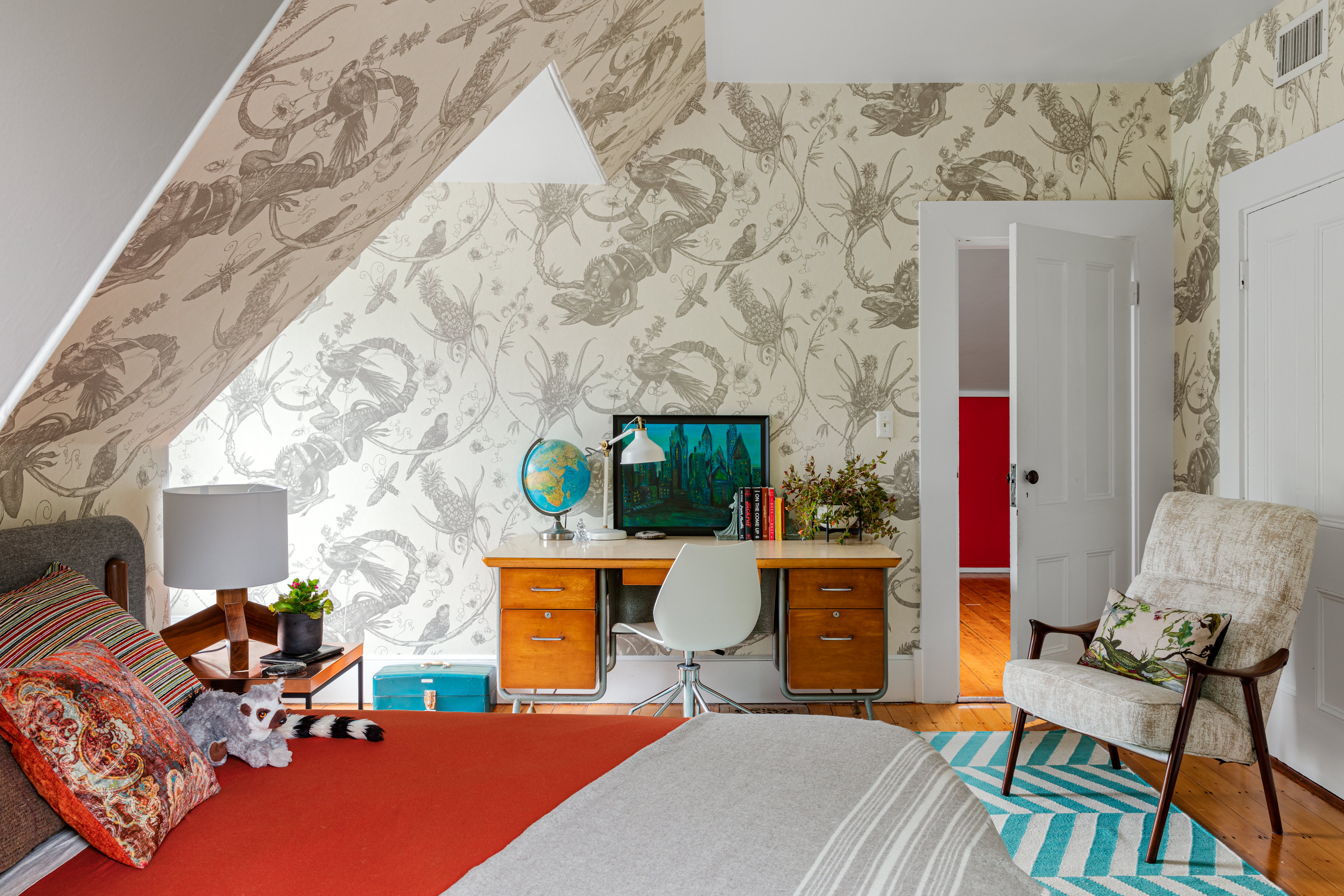 How Wallpaper Makes A Big Impact in Small Spaces  The Scott Brothers