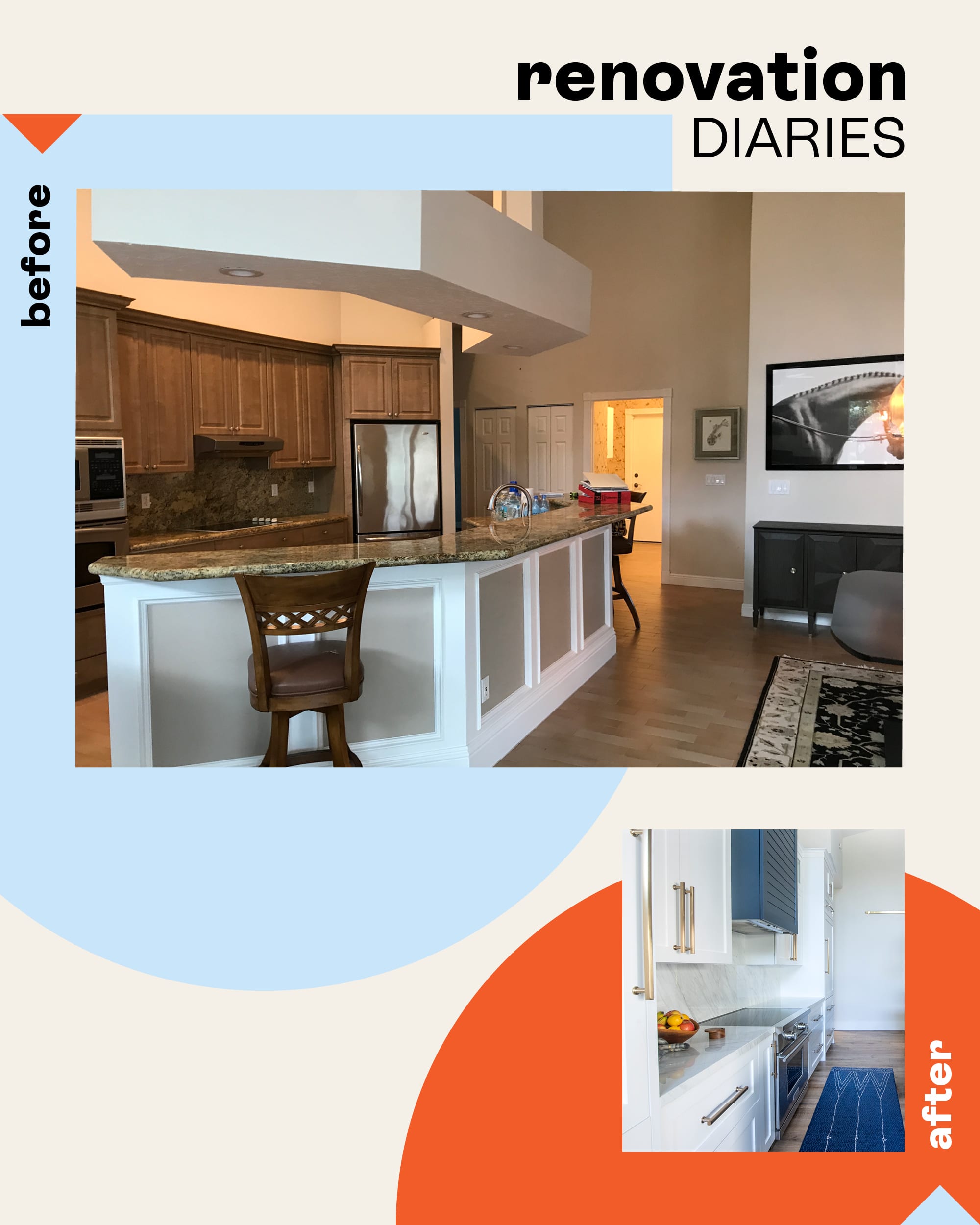 Before & After--Kitchen & Breakfast Nook — The House Diaries