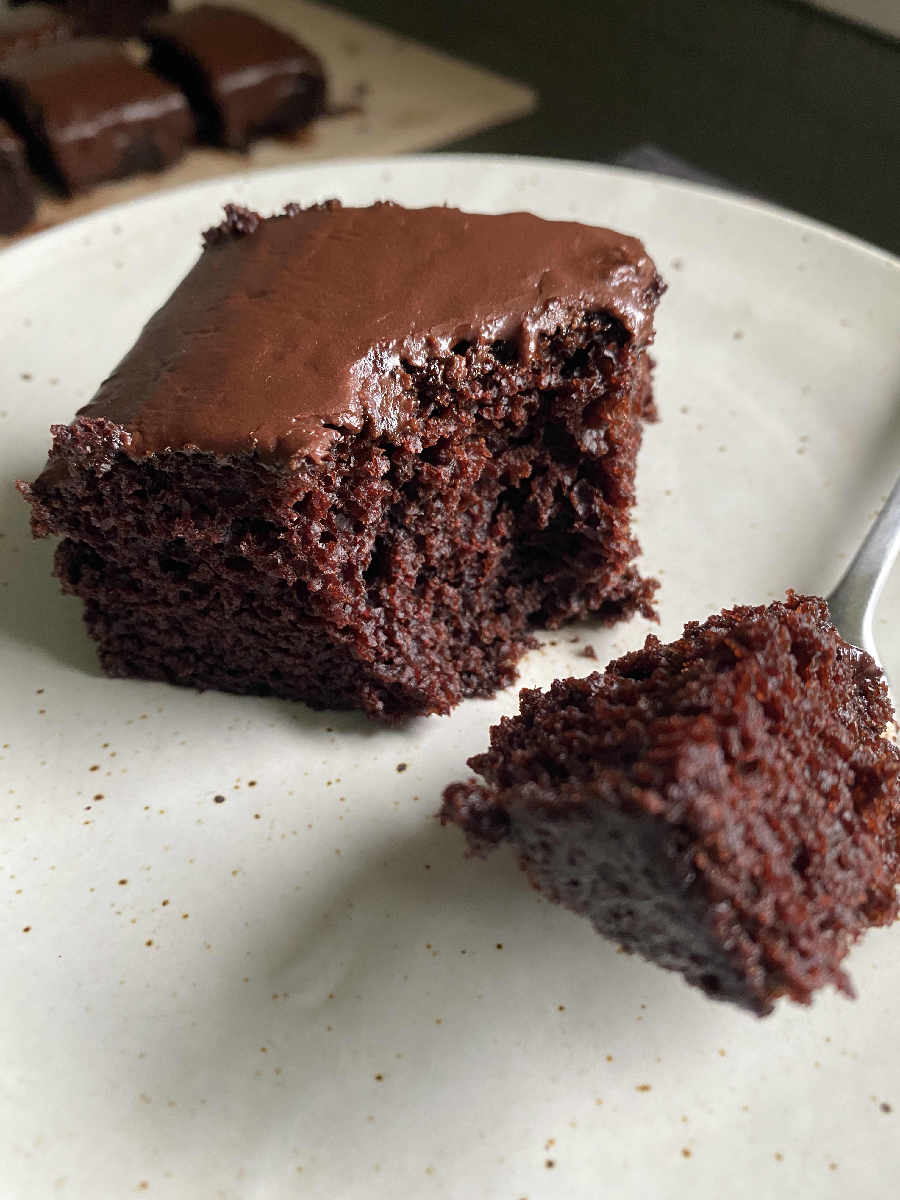 Chocolate Depression Cake - Wacky Cake - Retro Recipe Box