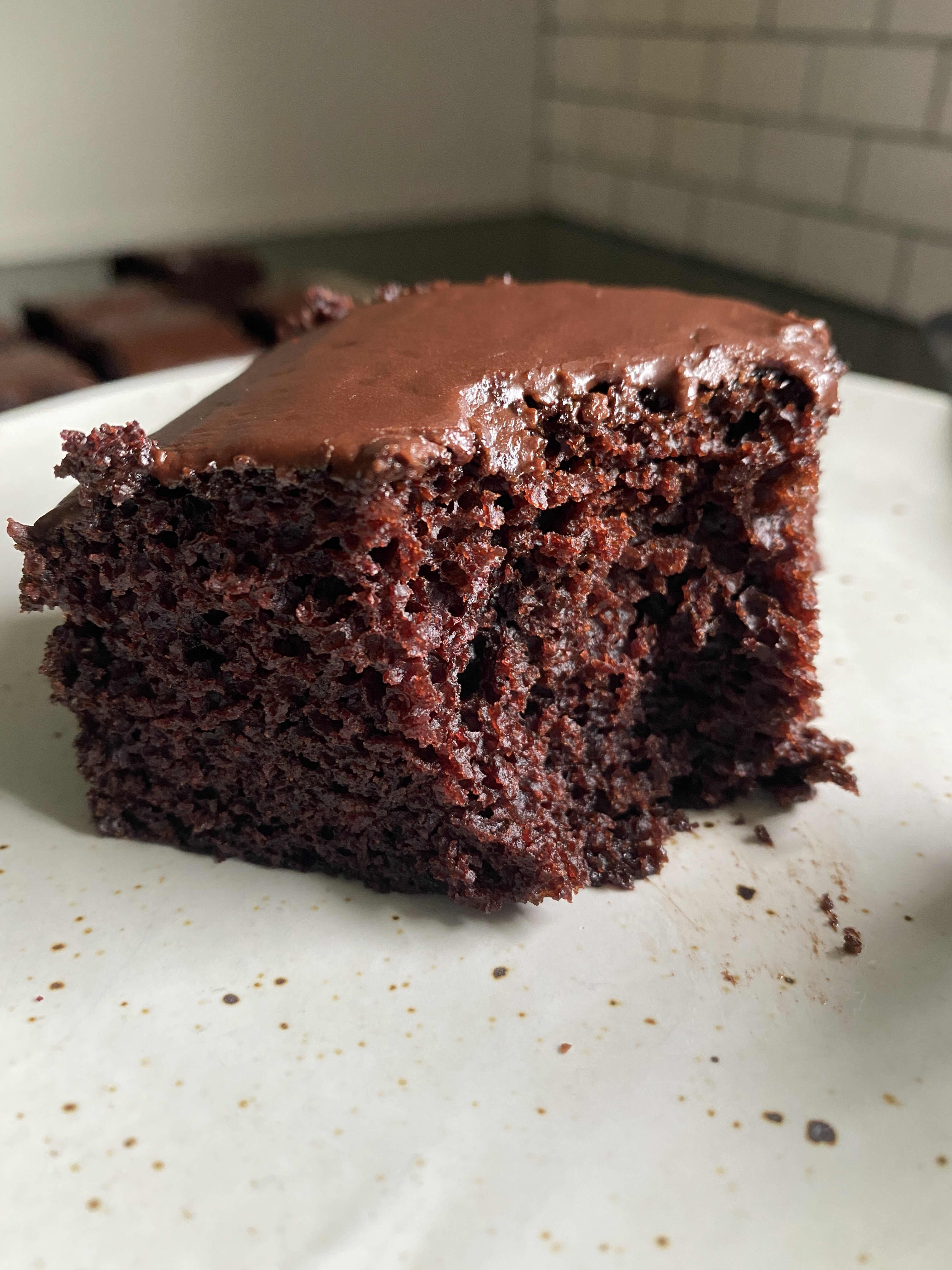 Chocolate Depression Cake (Egg and Dairy-Free) - Southern Plate