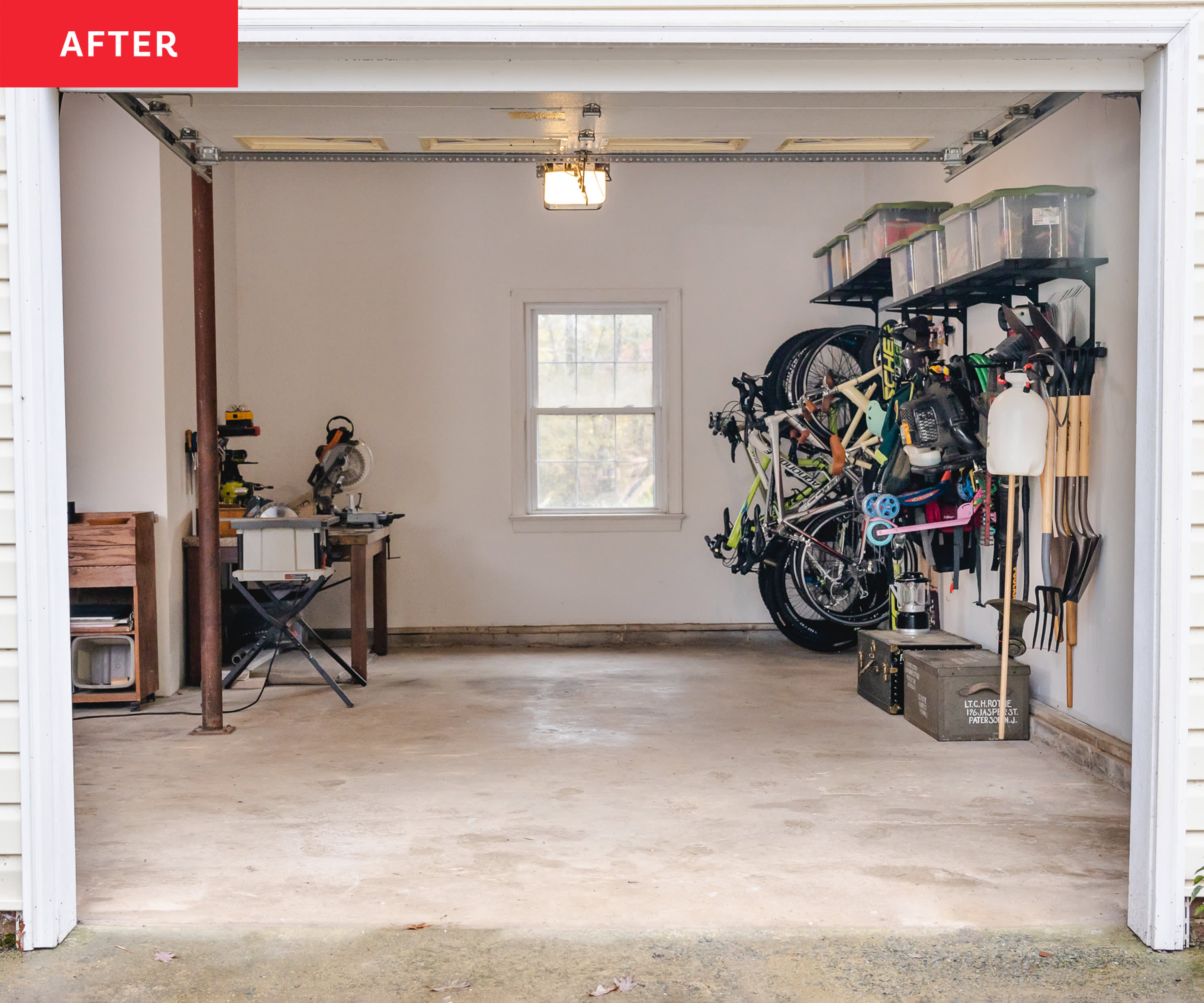 B&A: A Pro Organizer Refreshes This Cluttered Garage