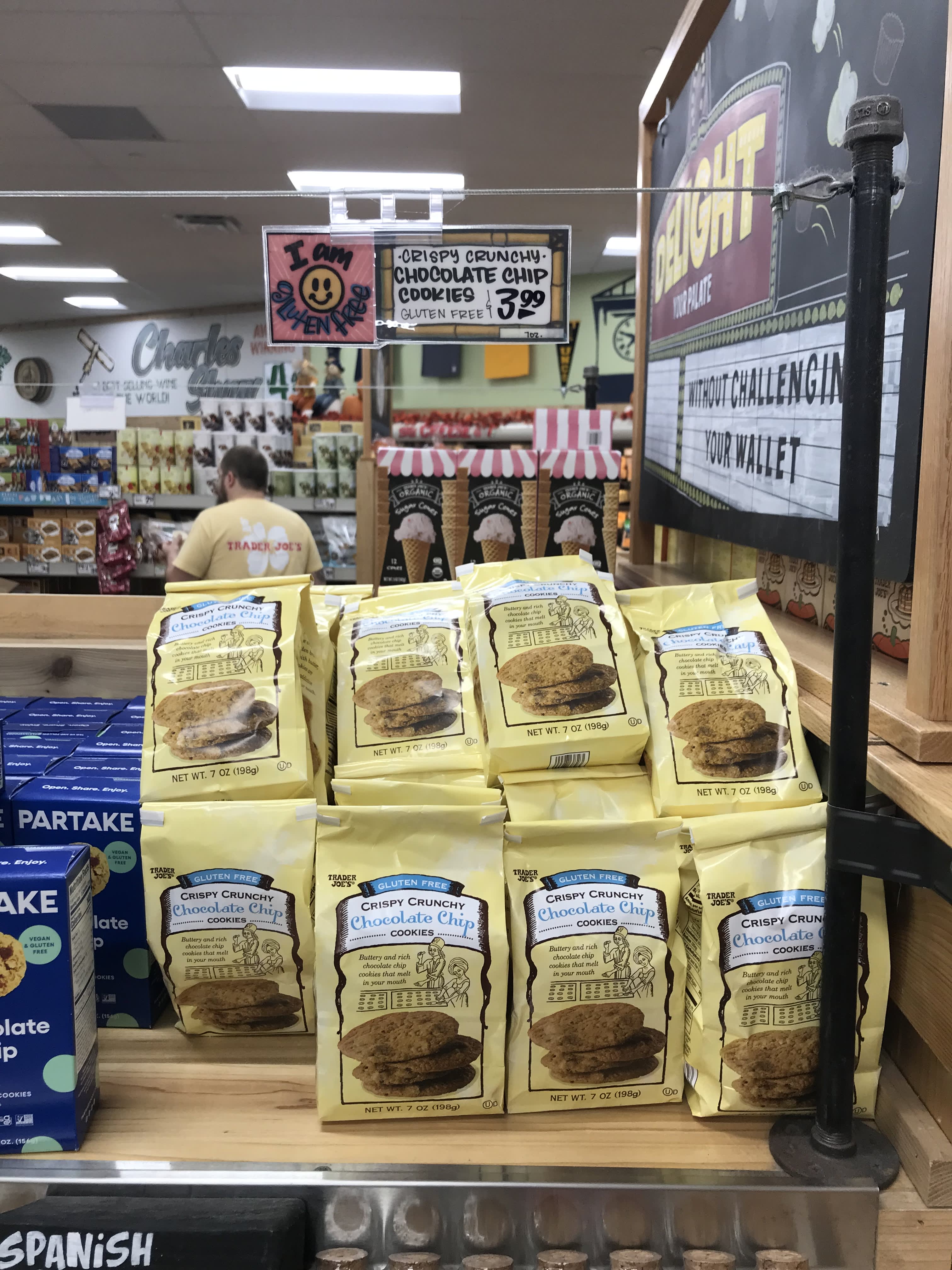 Trader Joe's Partake Chocolate Chip Cookies Review, $3.99 - Trader Joe's  List