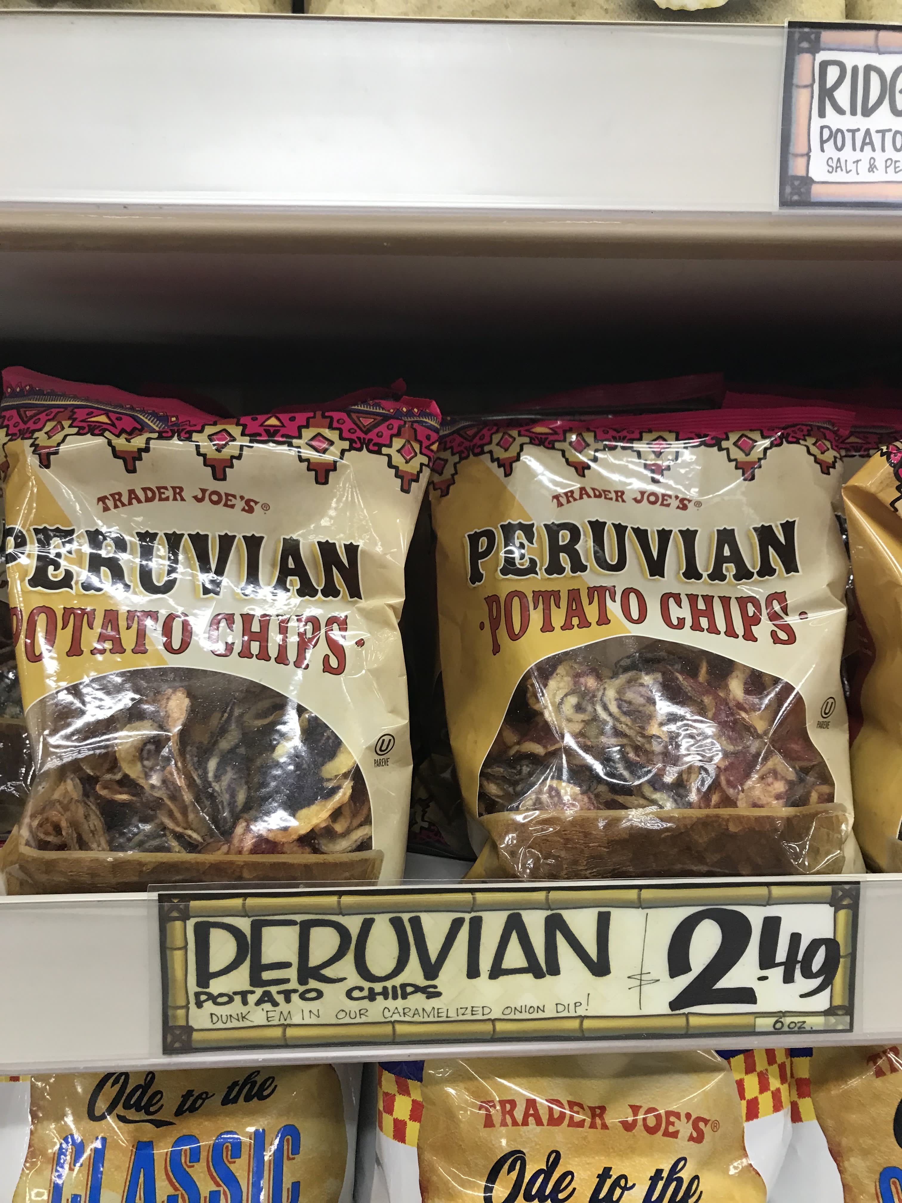 trader joe's potato chips