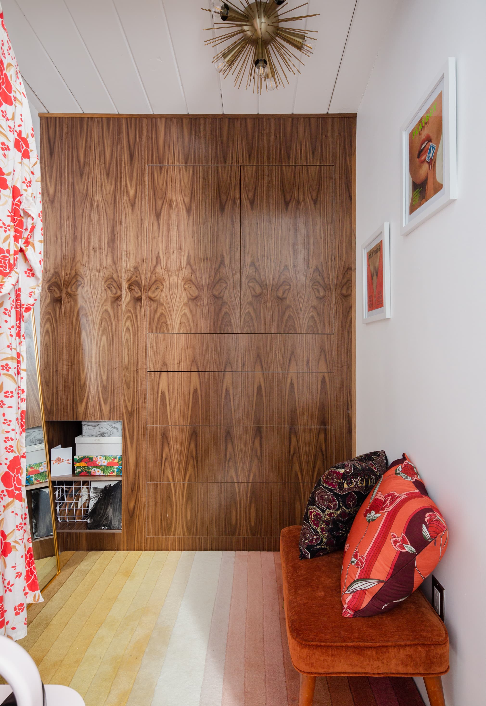 Mid-Mod Bedroom Makeover Part 2: DIY Wood Slat Wall – Mid Century Style Shop