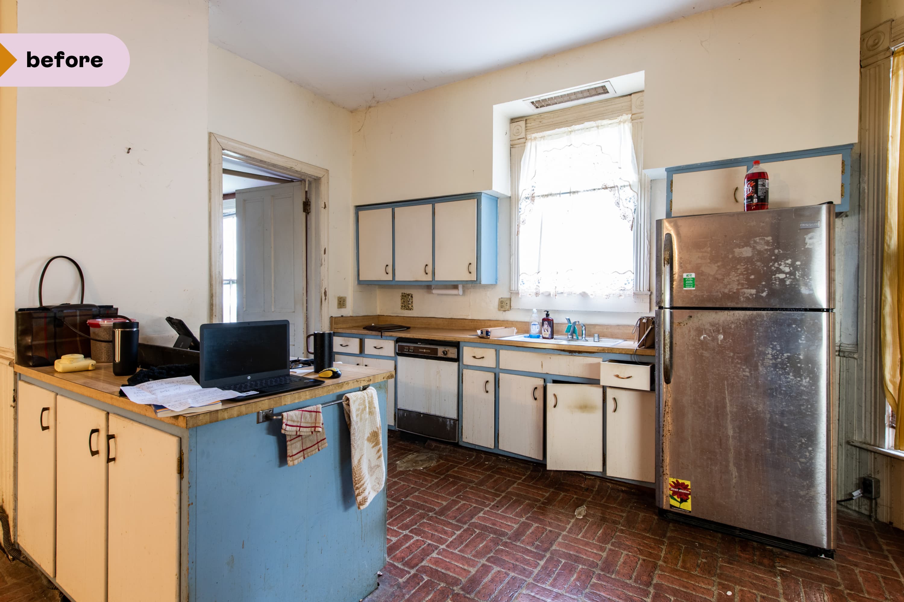 Gut Before And After Home Renovation Before & After: A “Go With Your