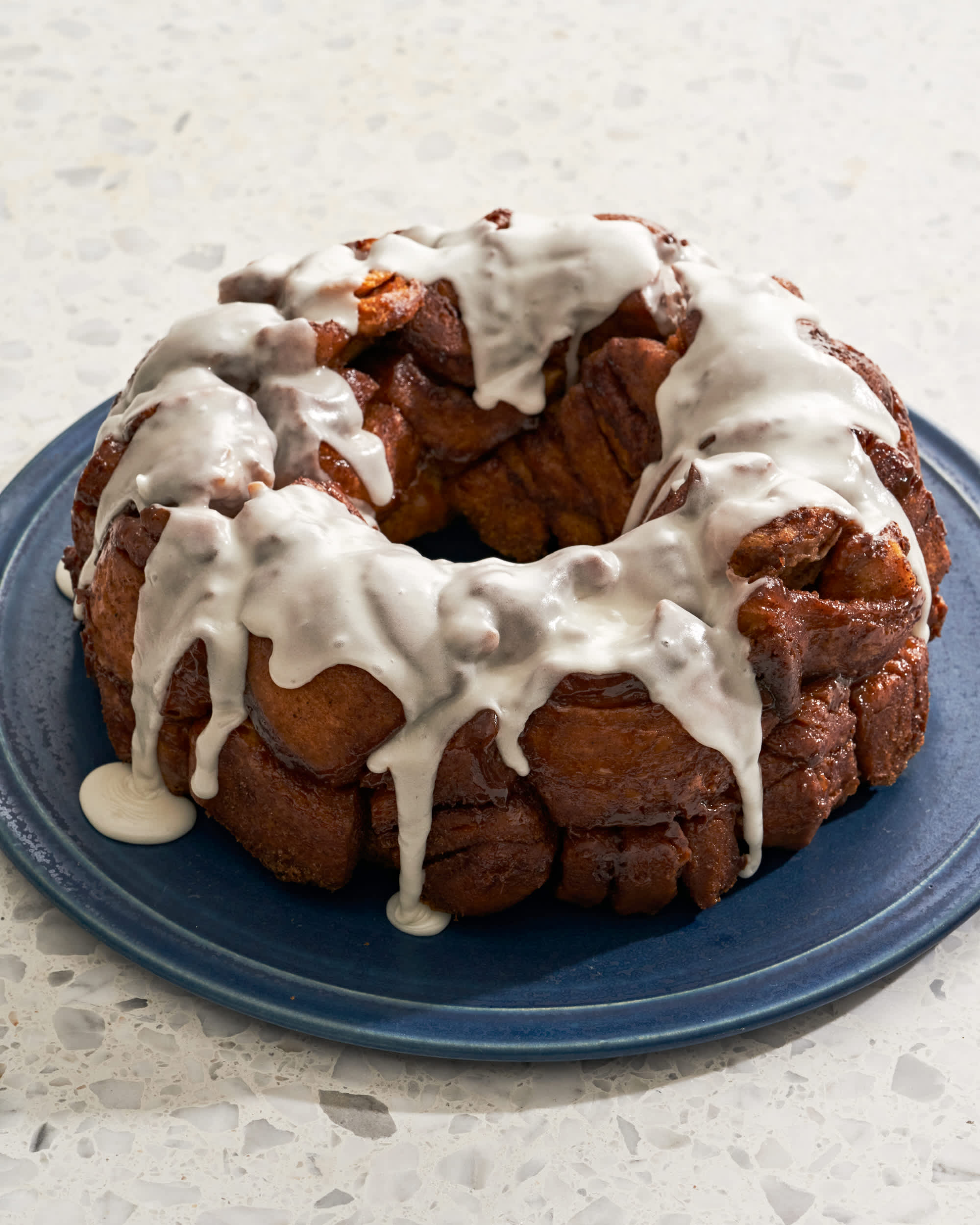 Cinnamon Roll Monkey Bread (Mini Bundt Pan Recipe)