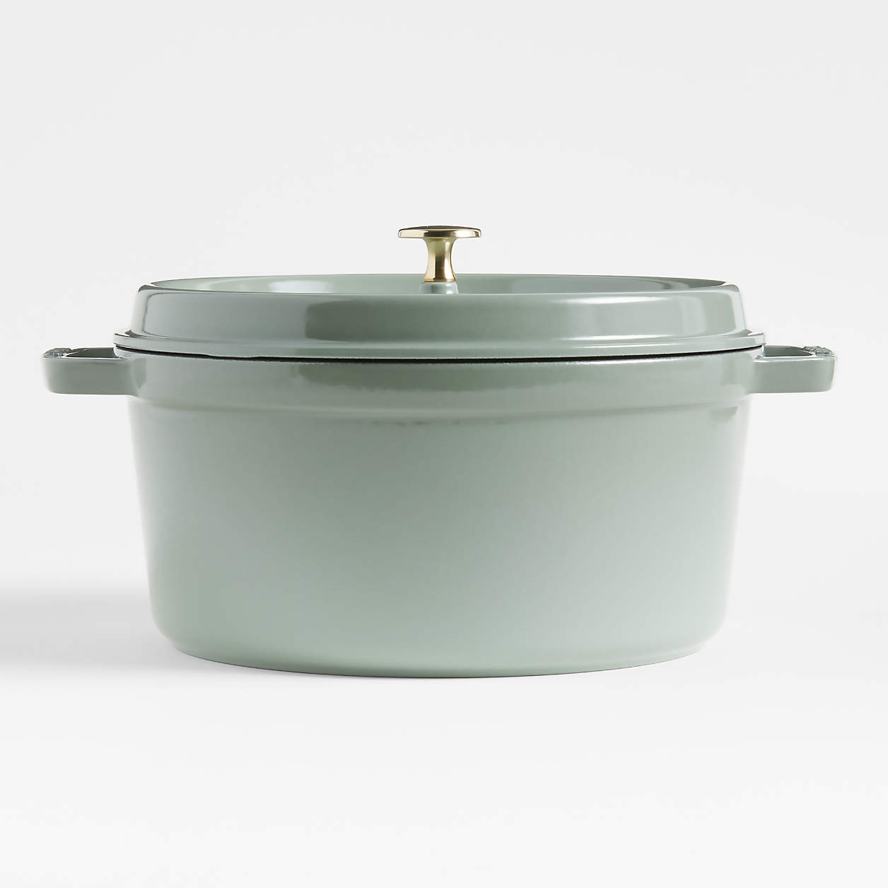 La Cocotte Cast Iron Pot 3,7 L, Eucalyptus - Staub @ RoyalDesign