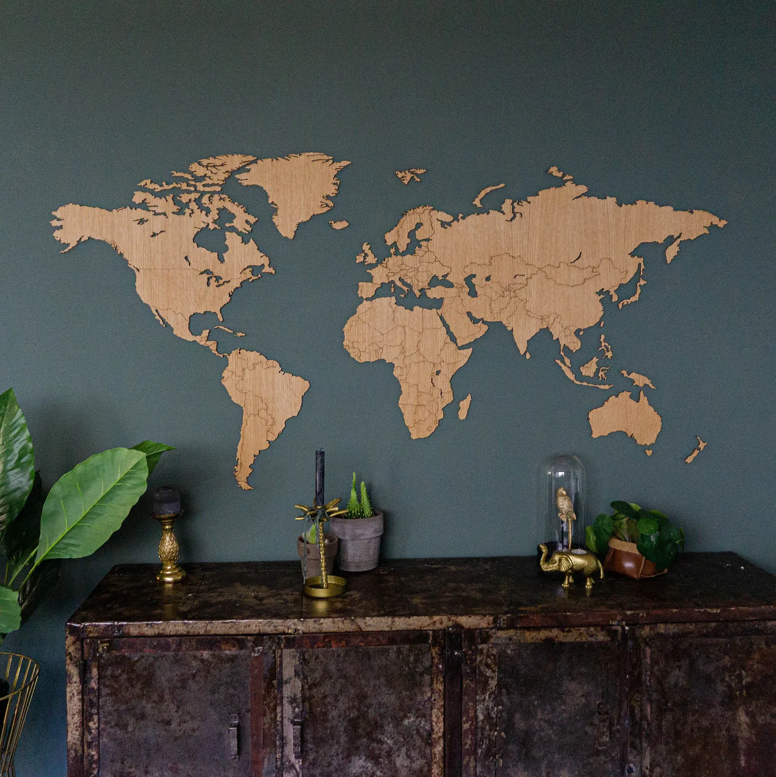 Exquisite Wooden Wall Decor Wooden Paneling Suggestions  World map wall  art, World map wall, World map wall decor