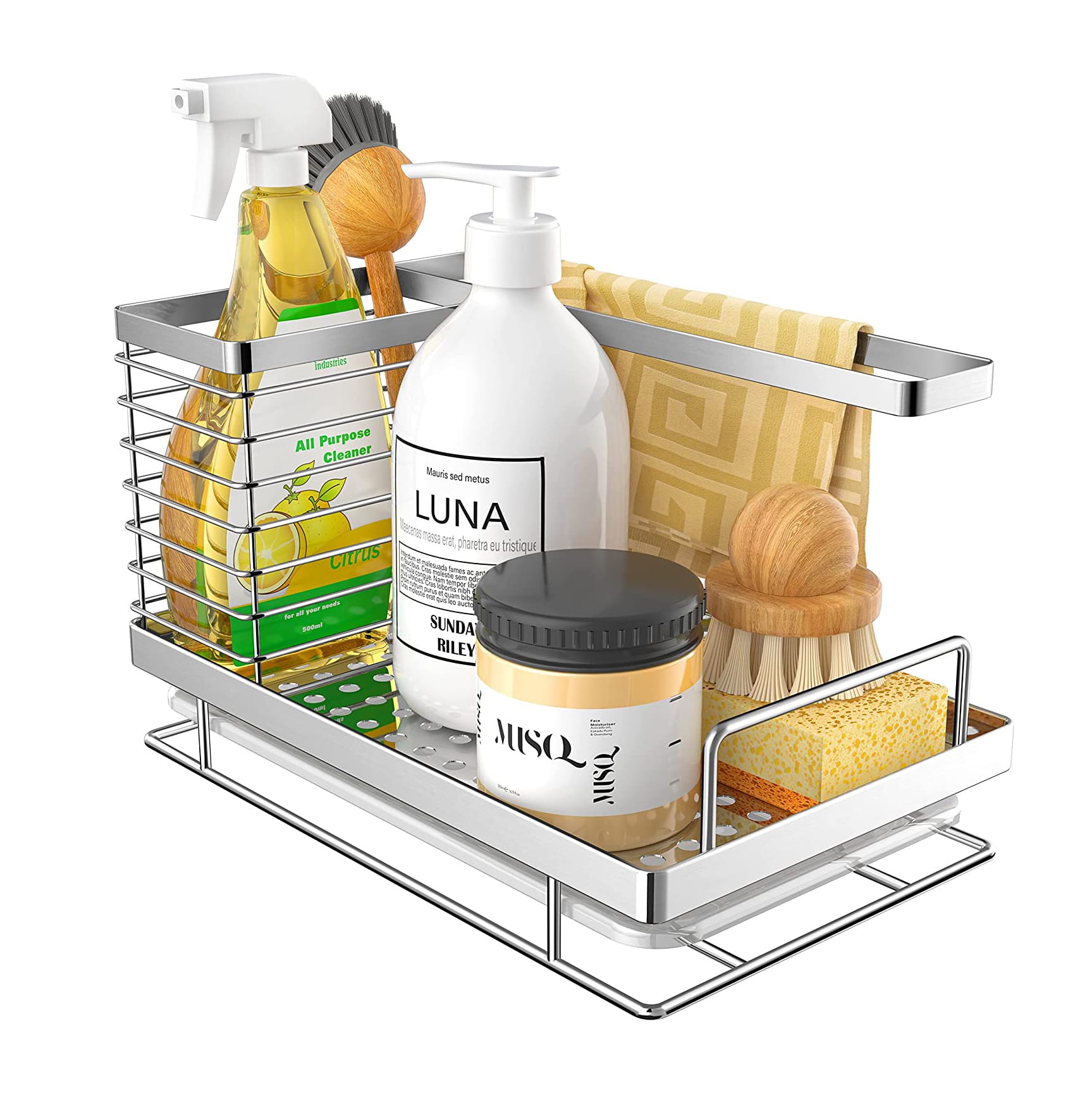 SpaceAid® Quick-Dry Kitchen and Bathroom Sink Caddy Organizer, the Soa