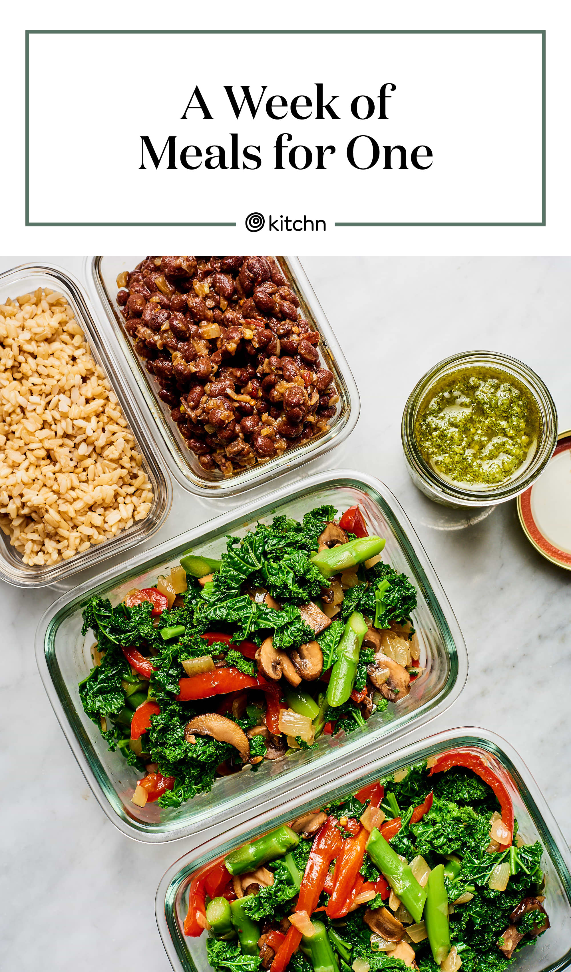 Meal Prep Plan: How I Prep a Week of Meals for One in Just Over an Hour