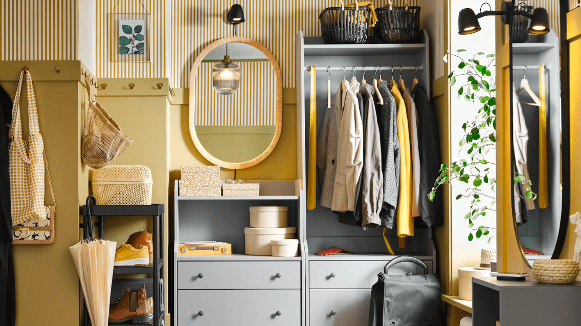 Make the most of storage in small spaces. - IKEA CA