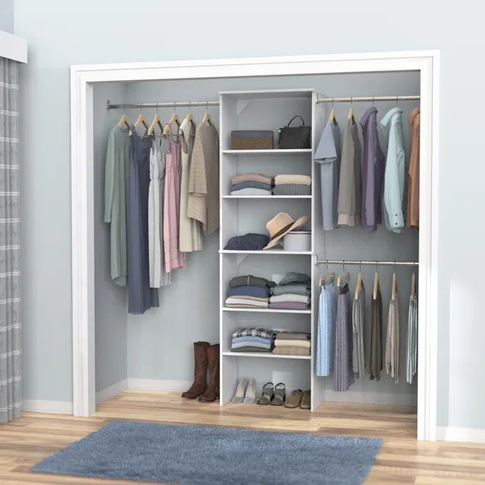 25 Stylish and Efficient Small Closet Ideas