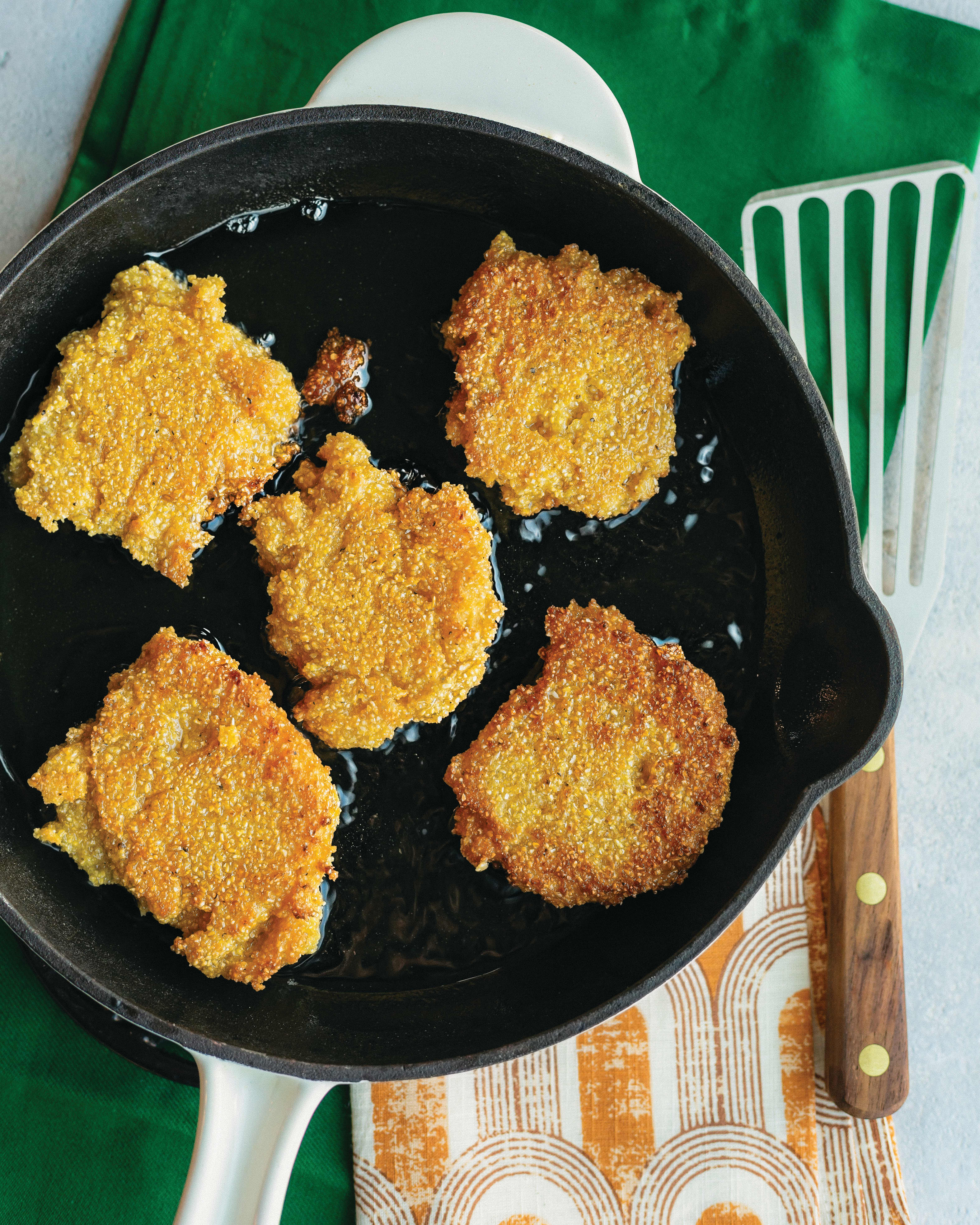 Cast Iron Skillet Cornbread - Fueling a Southern Soul