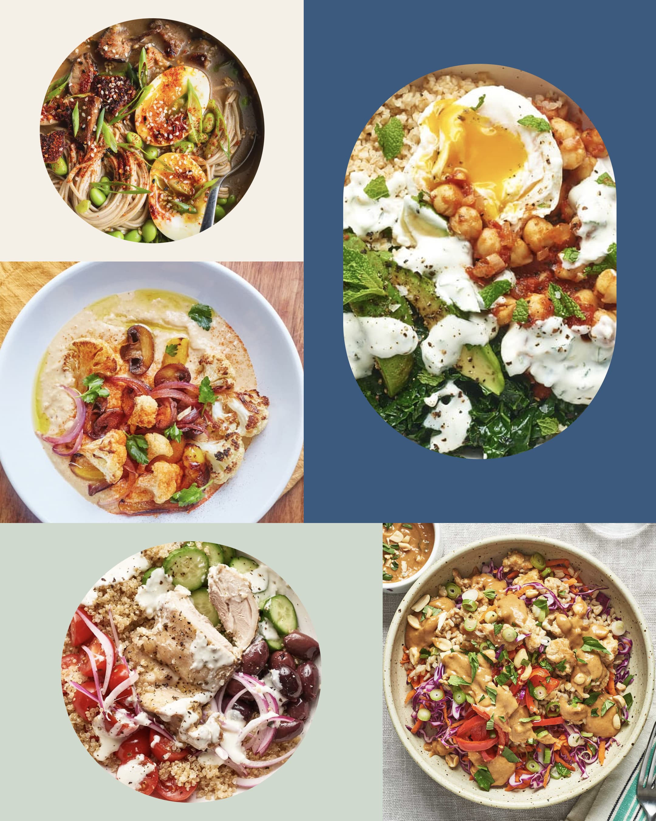 A Week of Easy, Healthy One-Bowl Dinners