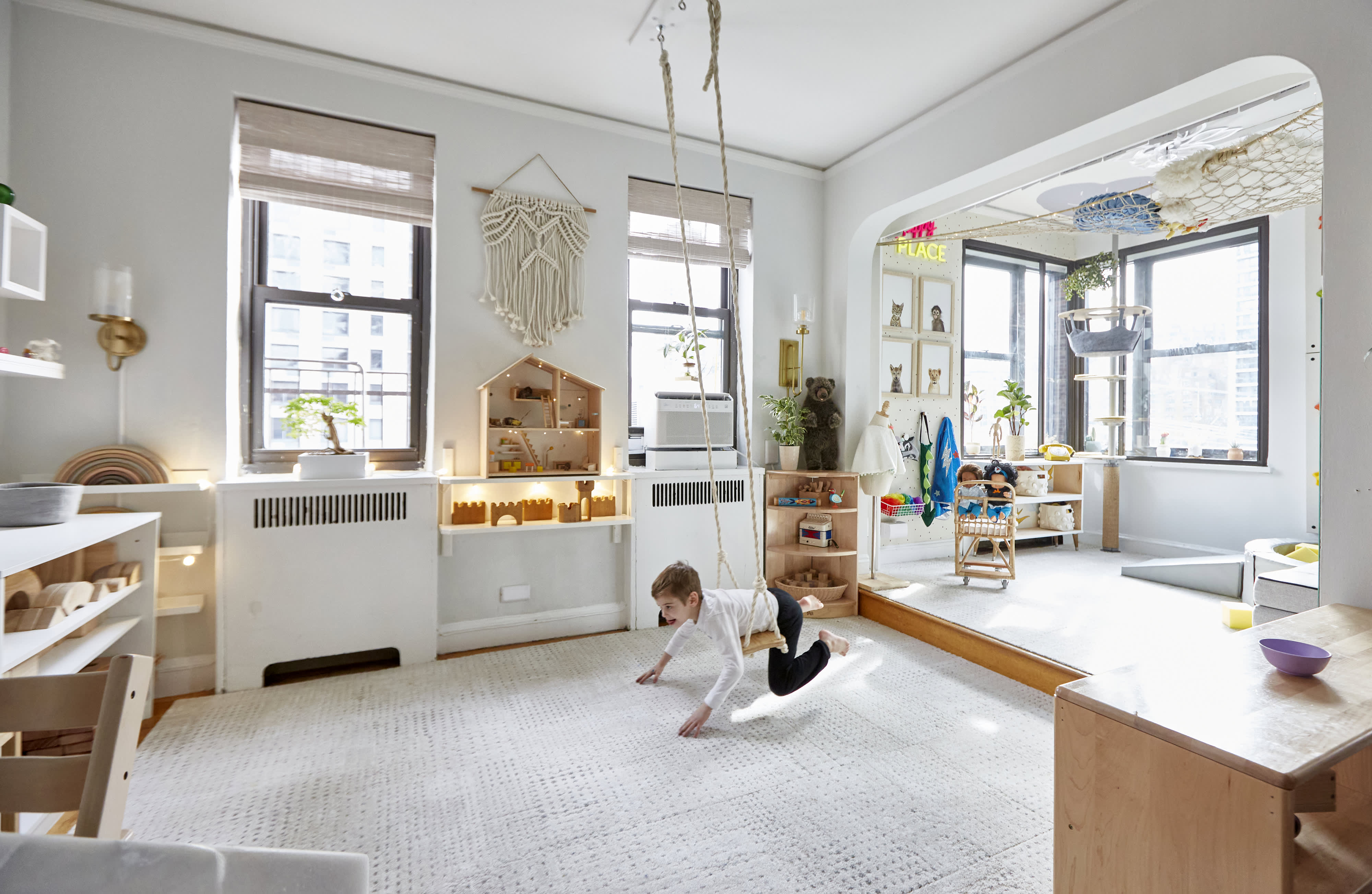 Small KIDS MIRROR, NURSERY Mirror, Montessori Decorative Natural Wooden  Baby Floor Mirror Kids Room Décor -  Norway