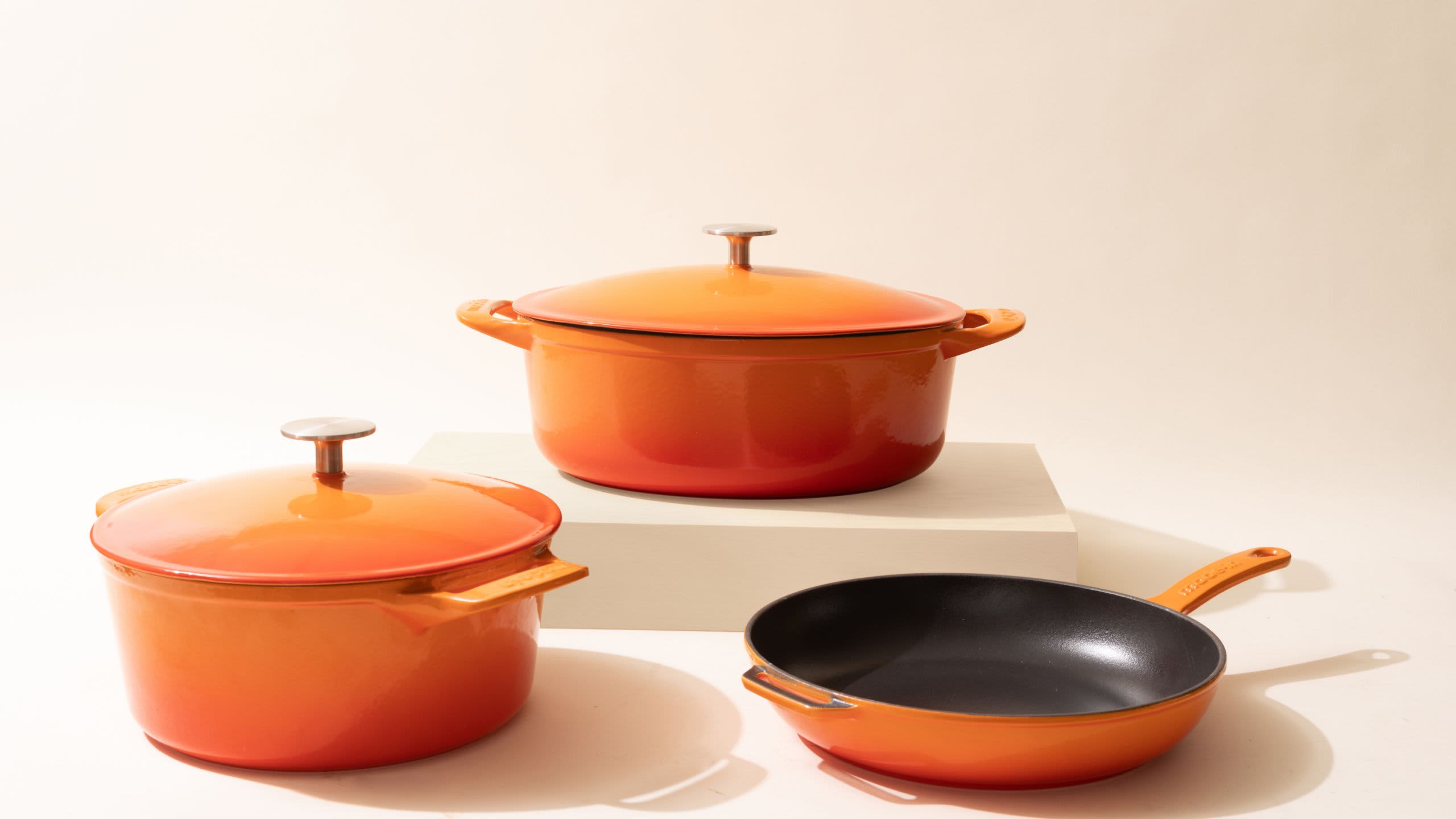 Enameled Cast Iron Cookware Set - Made In