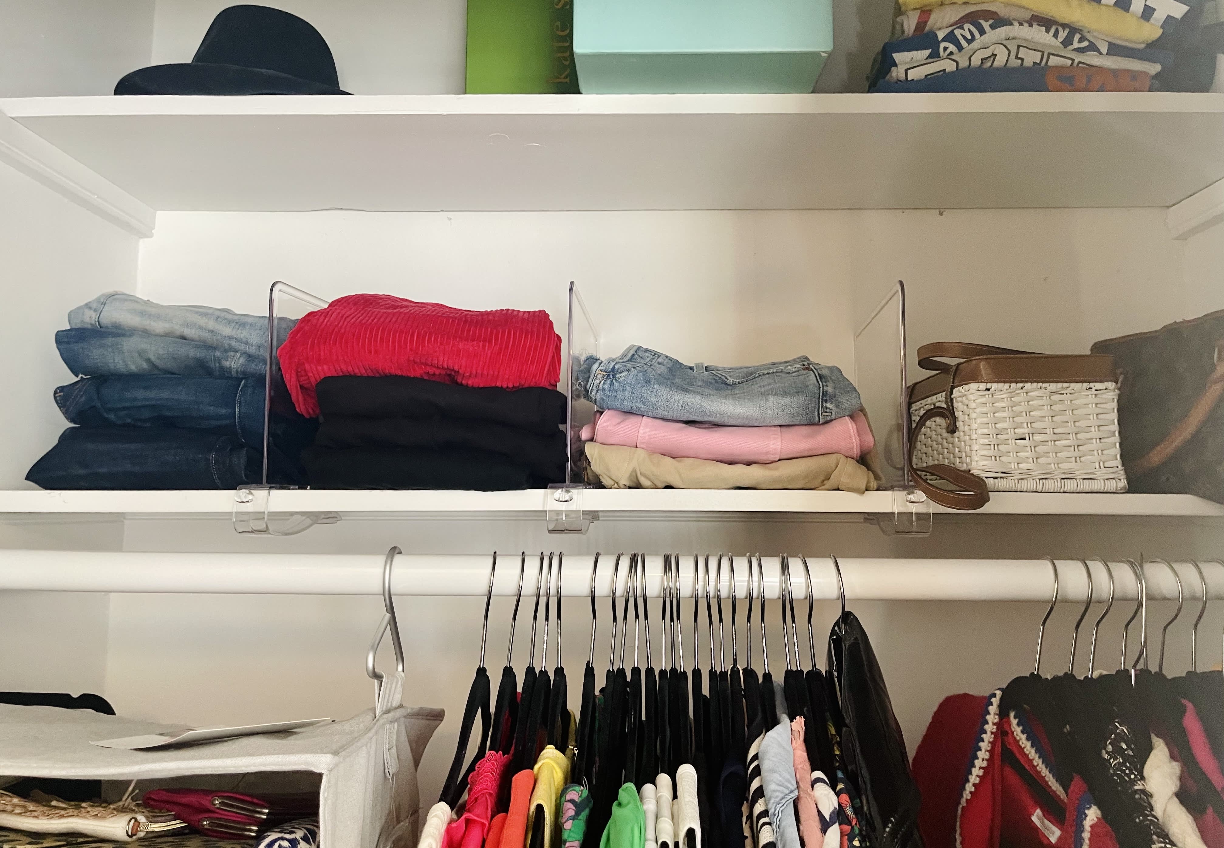 A Personal Stylist's Organized, Tiny 10-Square Foot Closet