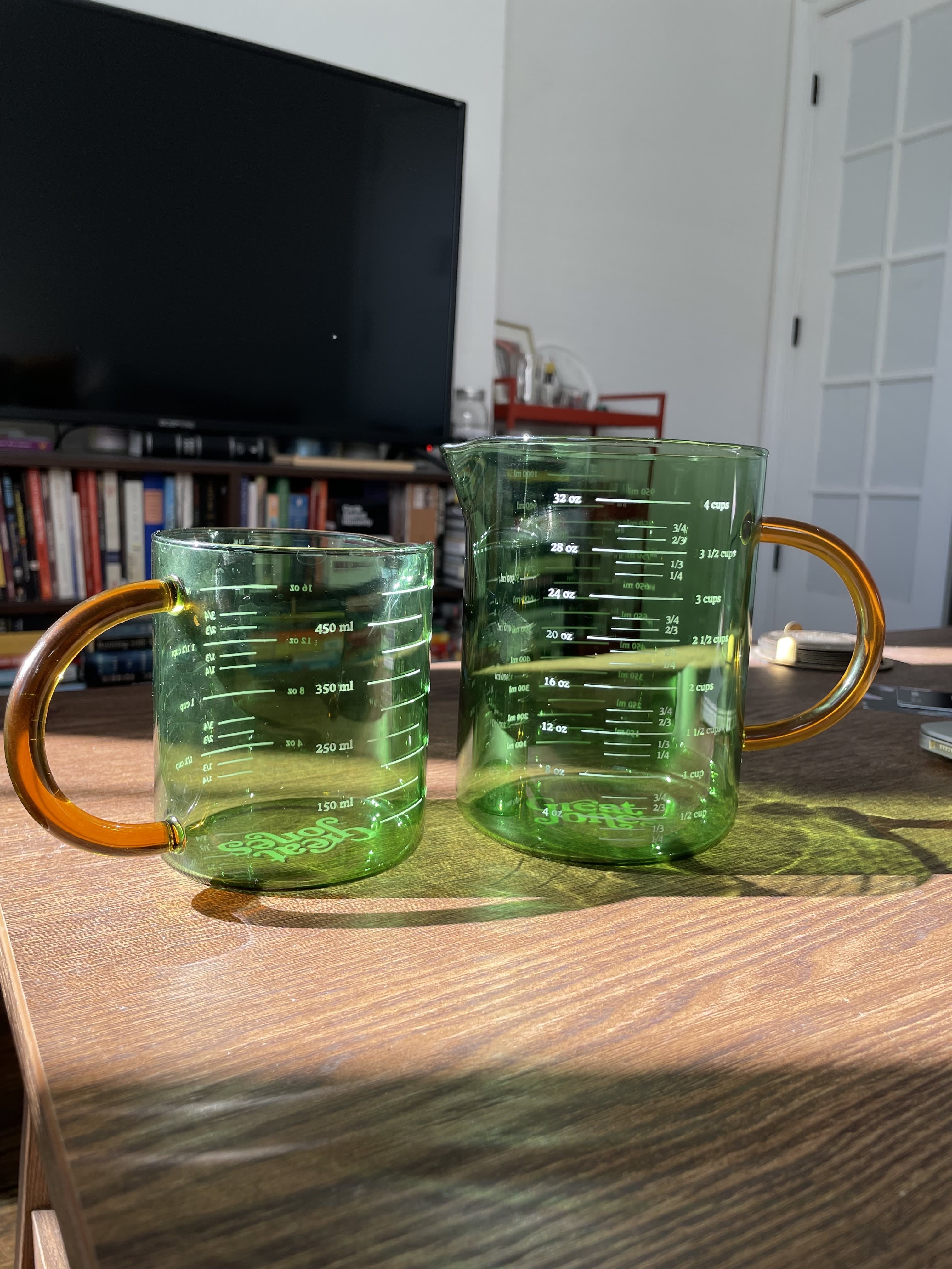 Great Jones Glass Measuring Cups (Set of 2)