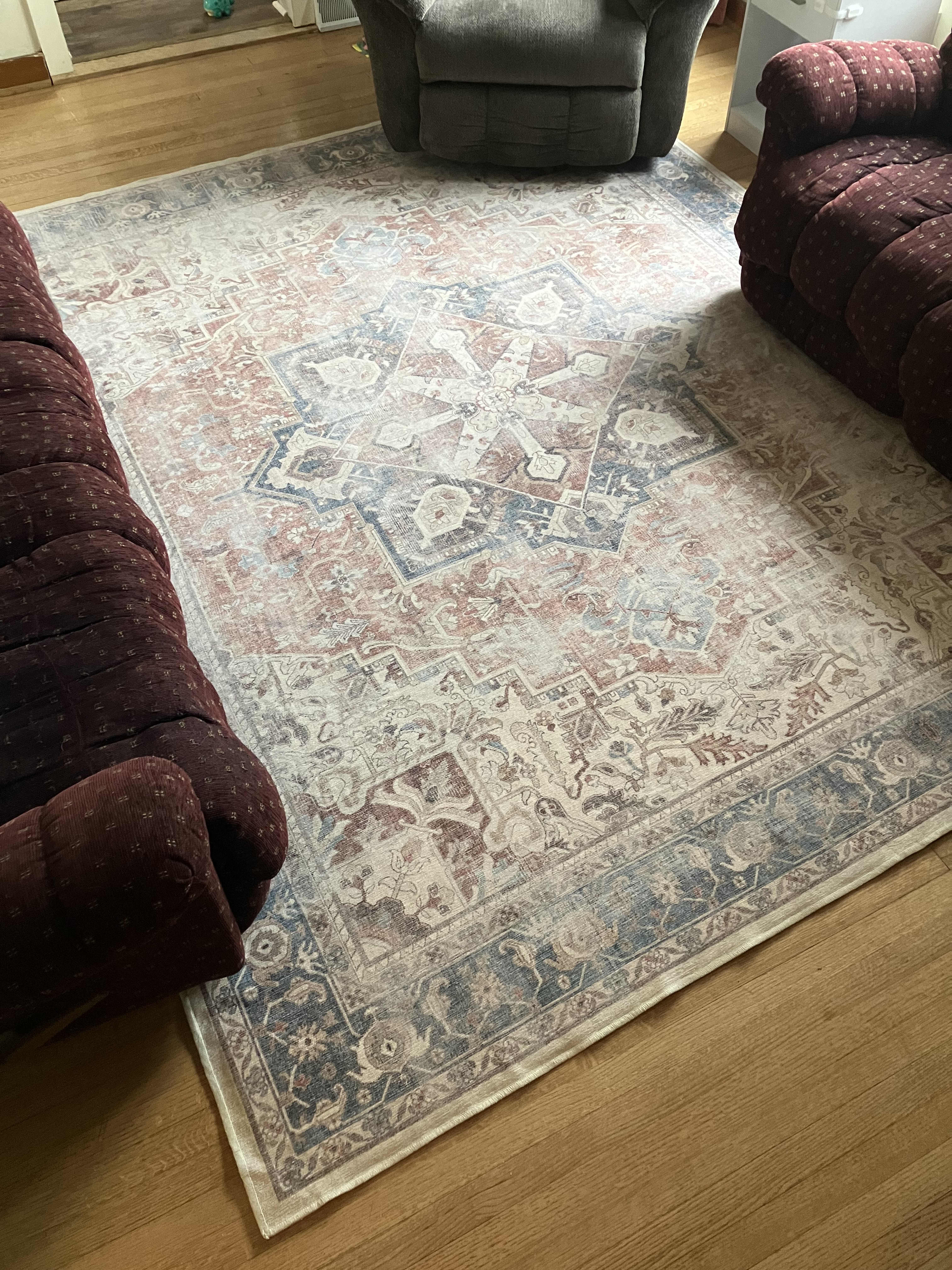 Full review of my Ruggable washable rug - Cribbs Style