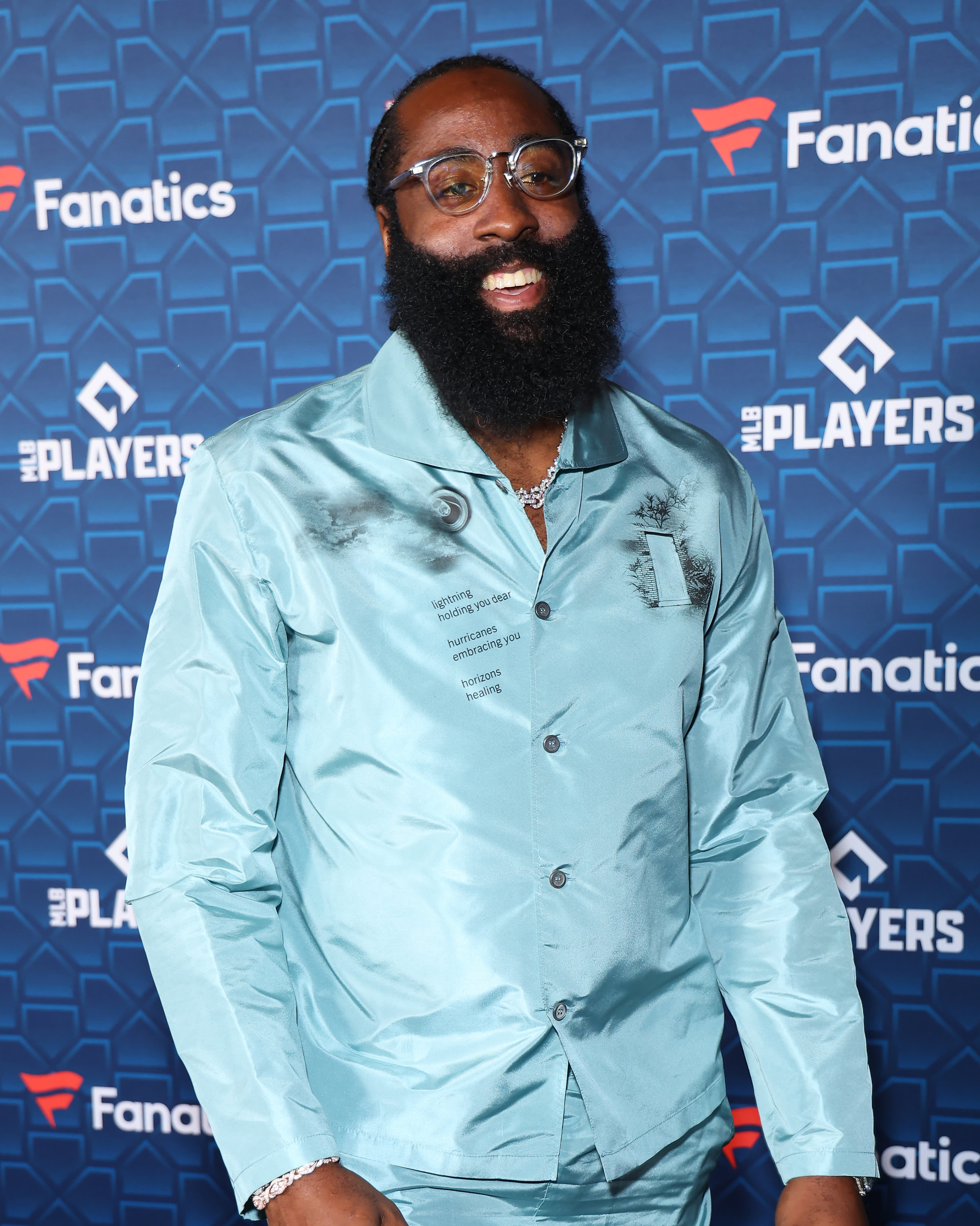 Sixers Star James Harden Puts the Beard on the Bottle