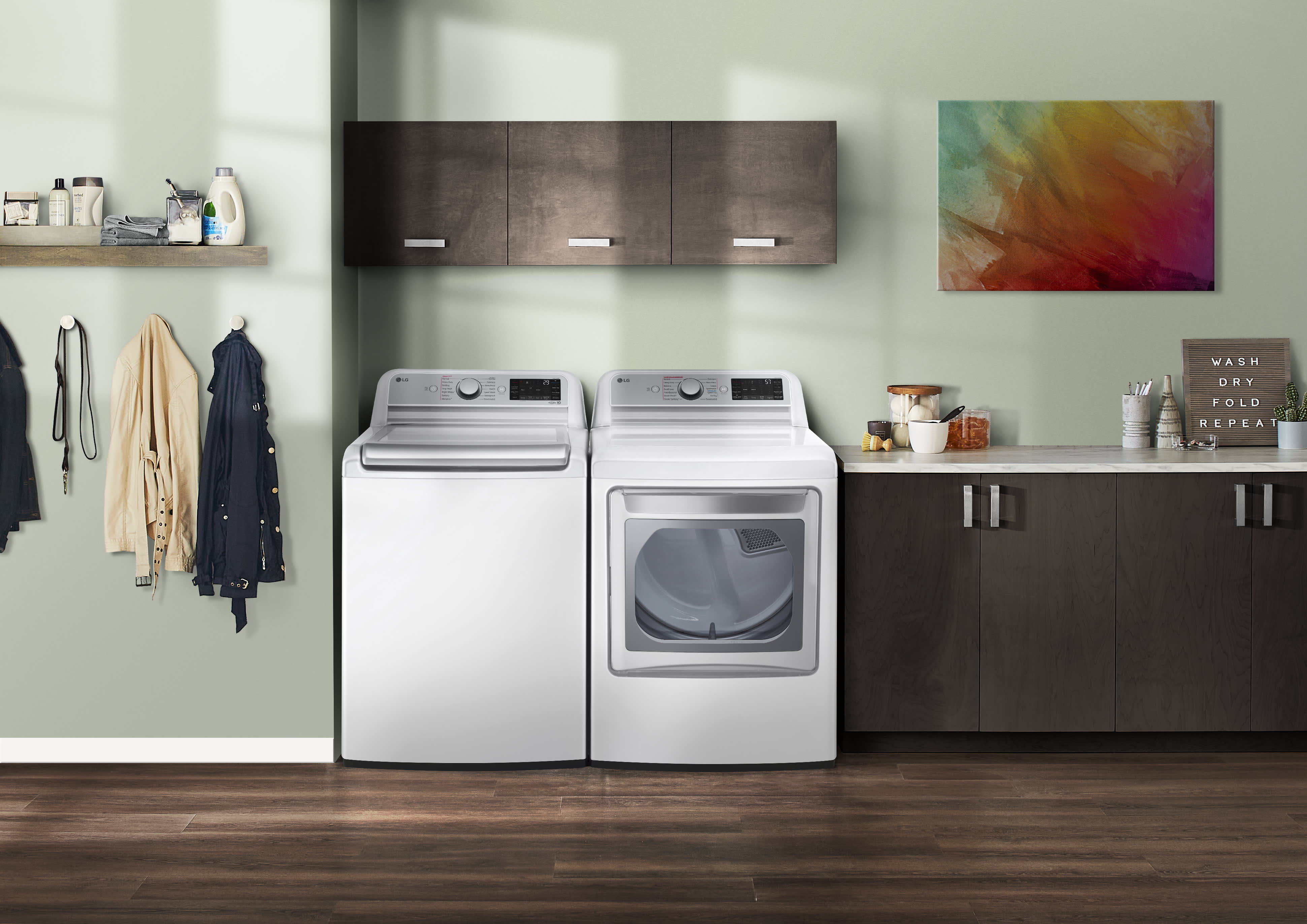 LG Washer - Laundry Tub Cleaning