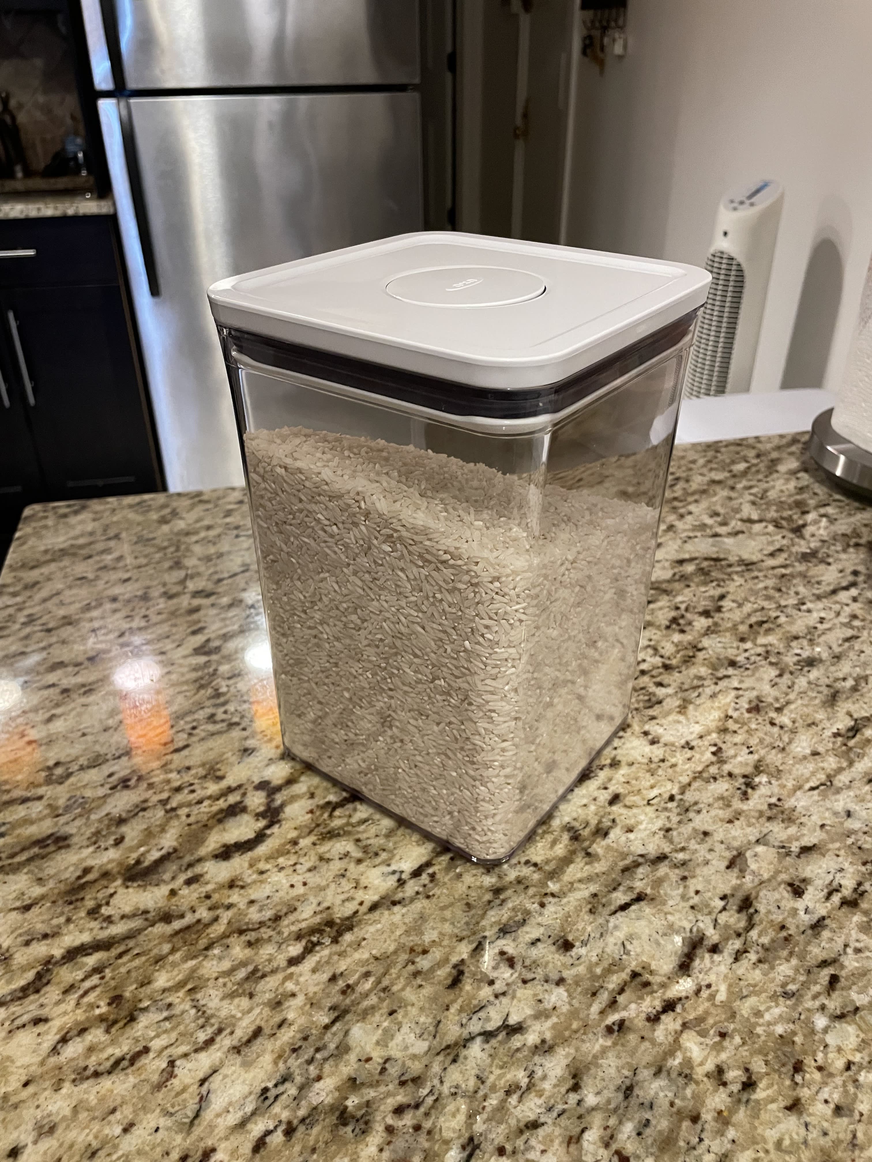 The $22 OXO Find That Instantly Decluttered My Kitchen Cabinets