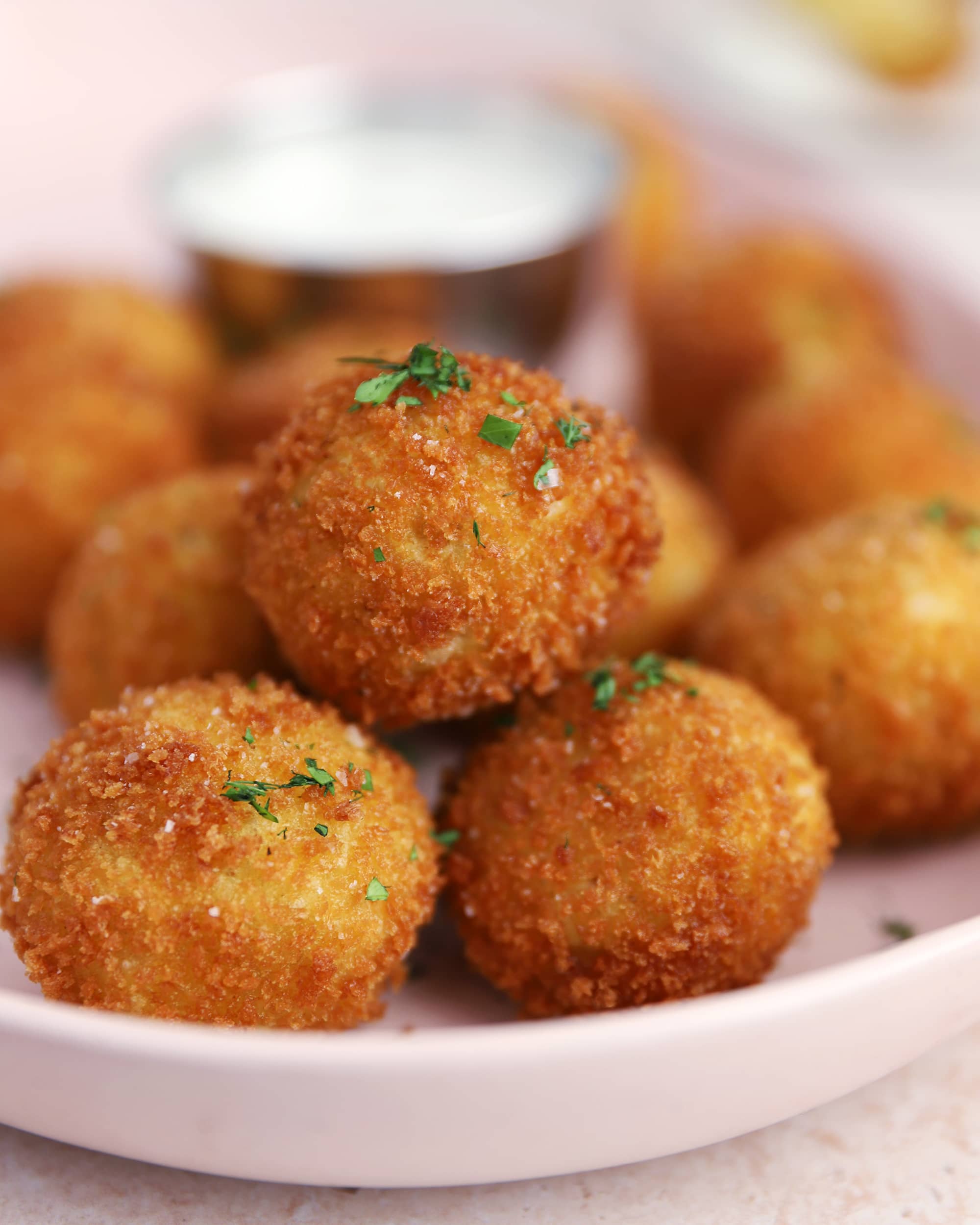 Deep Fried Matzo Balls