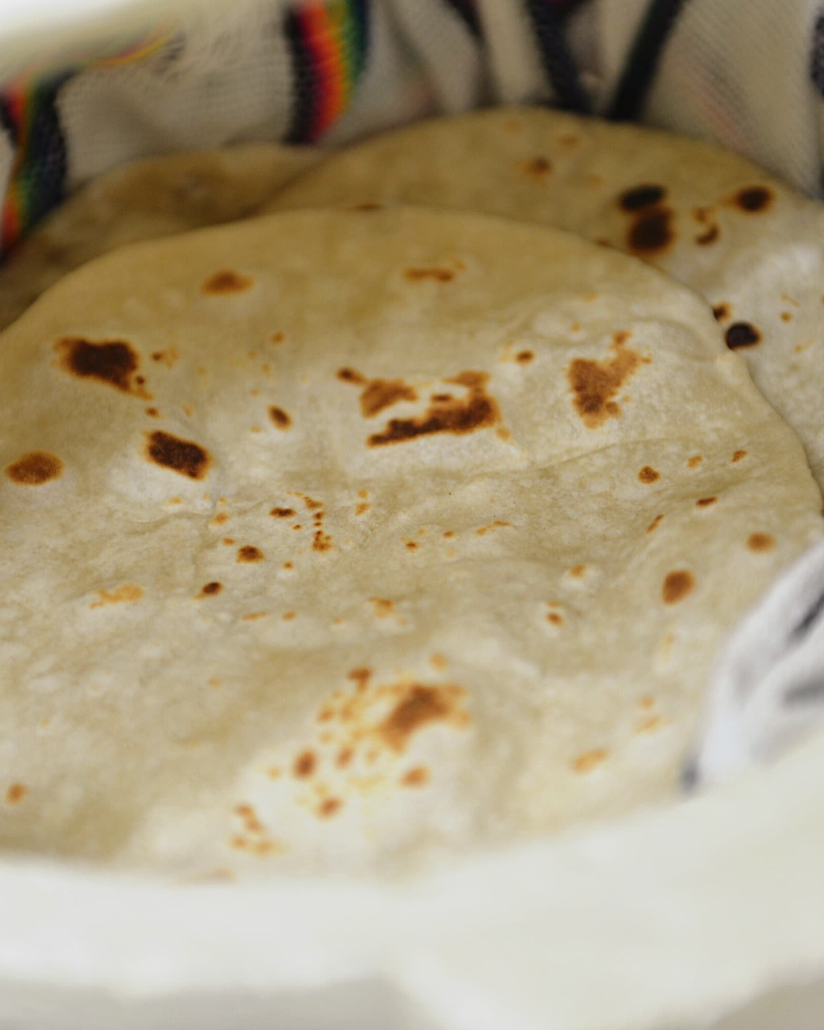 Comal Freshly Made Tortillas Food Preparation Typical Country