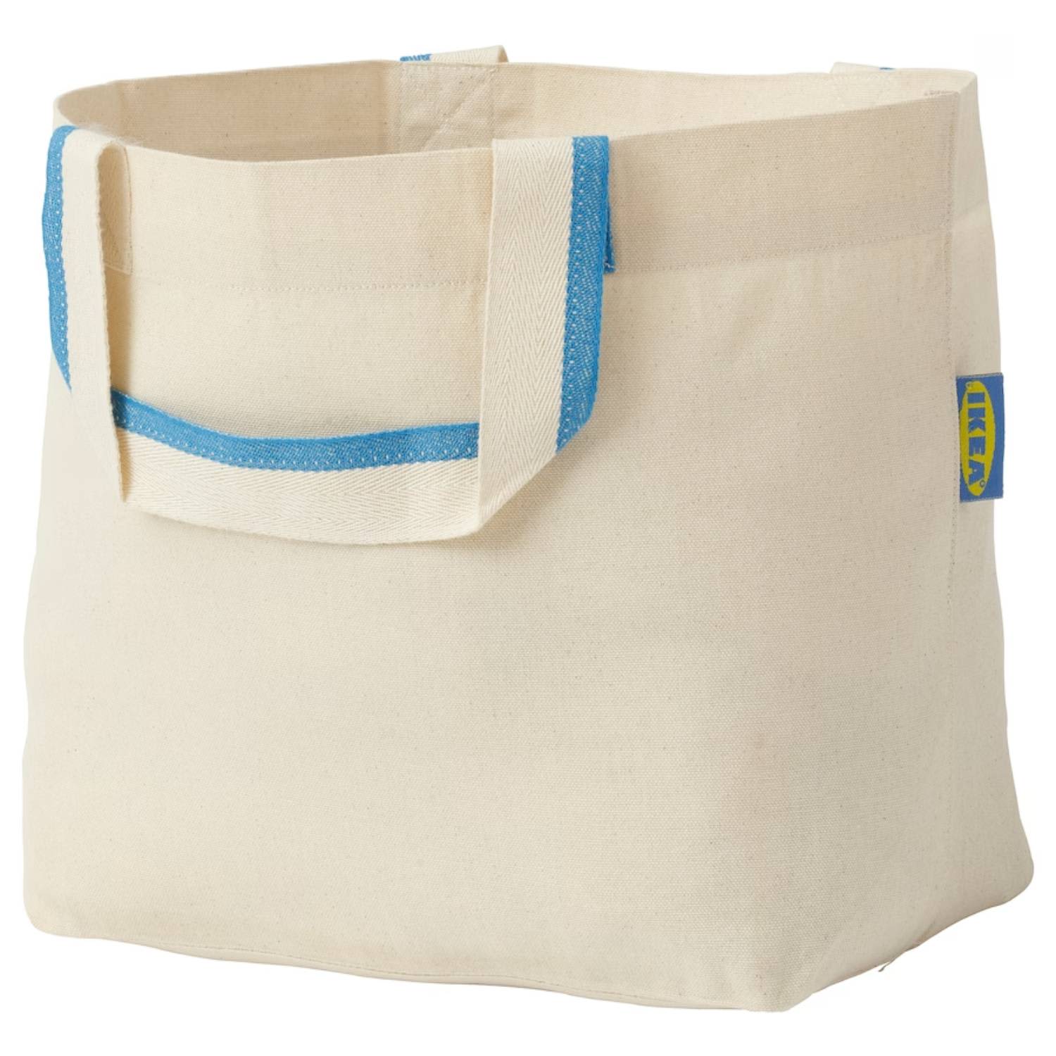 SPIKRAK Shopping bag, cotton/natural, 13 gallon - IKEA