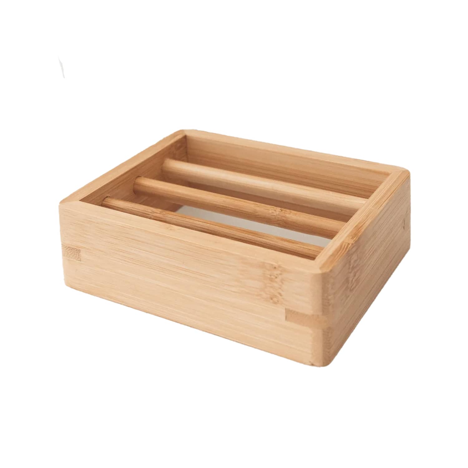 Plenty Soap Dish | Natural Bamboo | Large Shelf